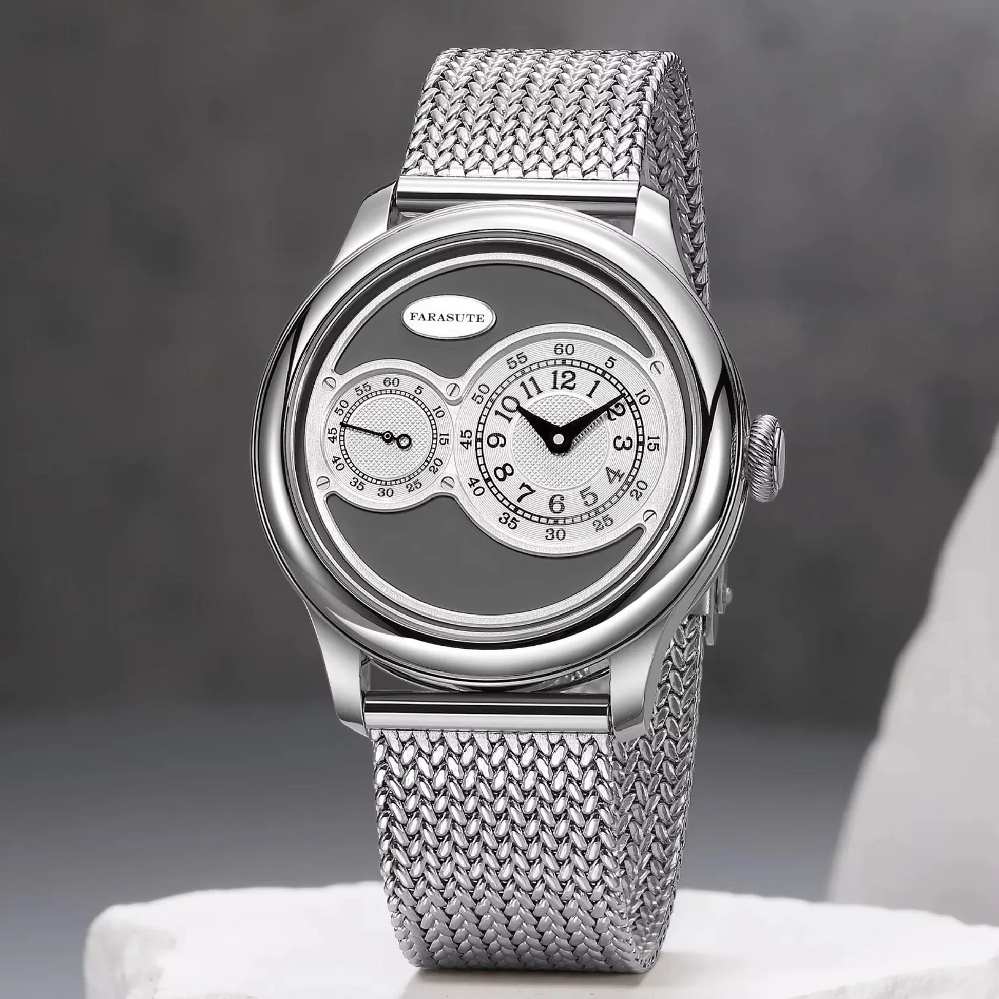 FARASUTE Automatic Wristwatch with custom movement - Anthracite - DREAM WATCHES