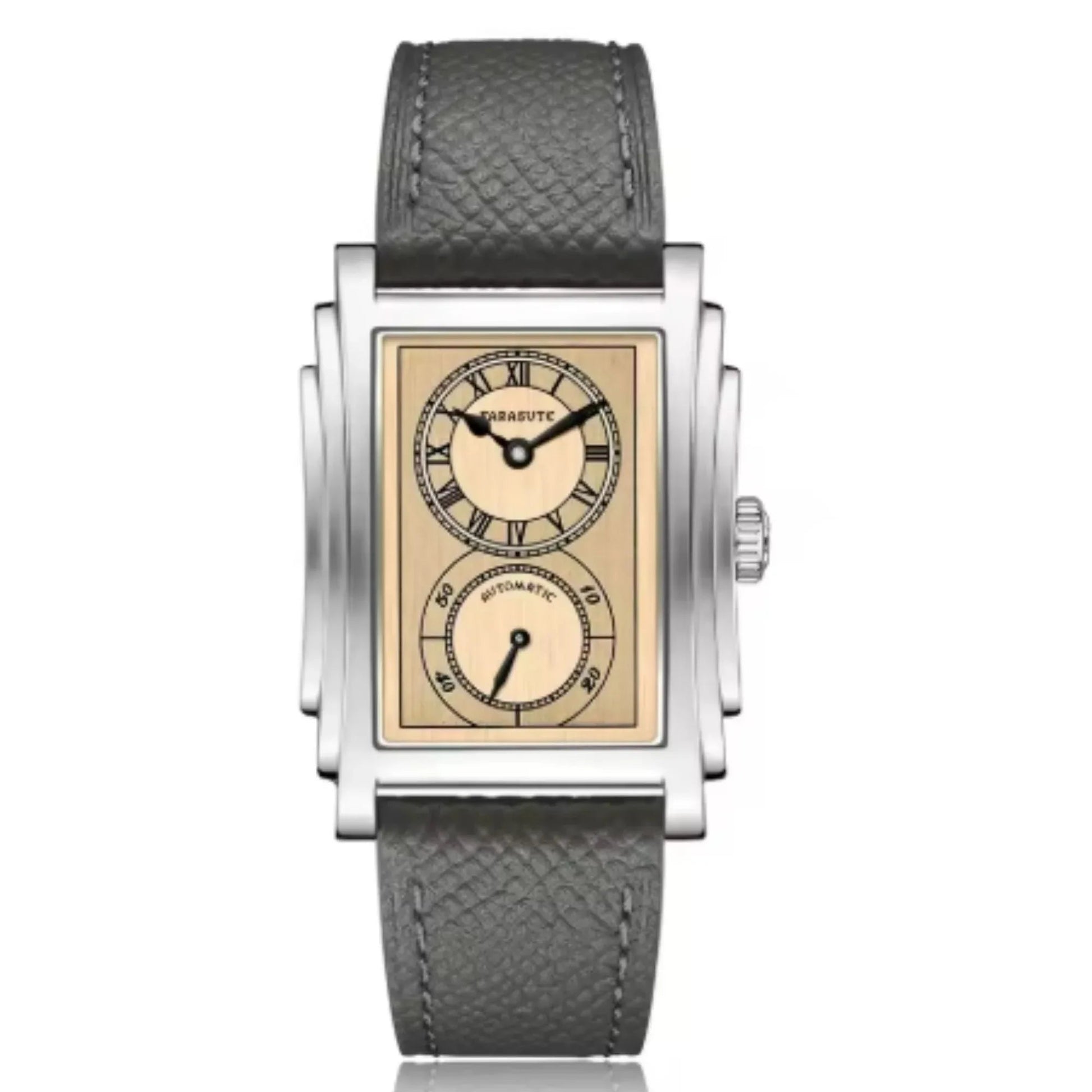 FARASUTE Men Automatic Watch Luxury Watches Rectangle Mechanical Wristwatch Sapphire crystal with Small Second Dial - DREAM WATCHES