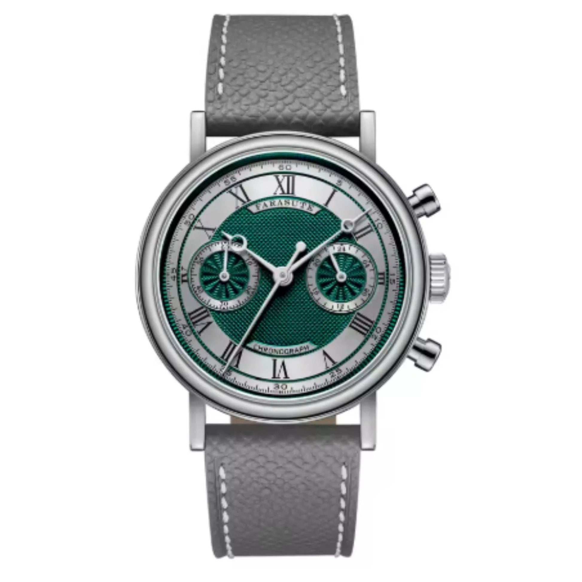 FARASUTE Men's Watch with Seiko VK64 Movement Sapphire Crystal NL-007 - DREAM WATCHES