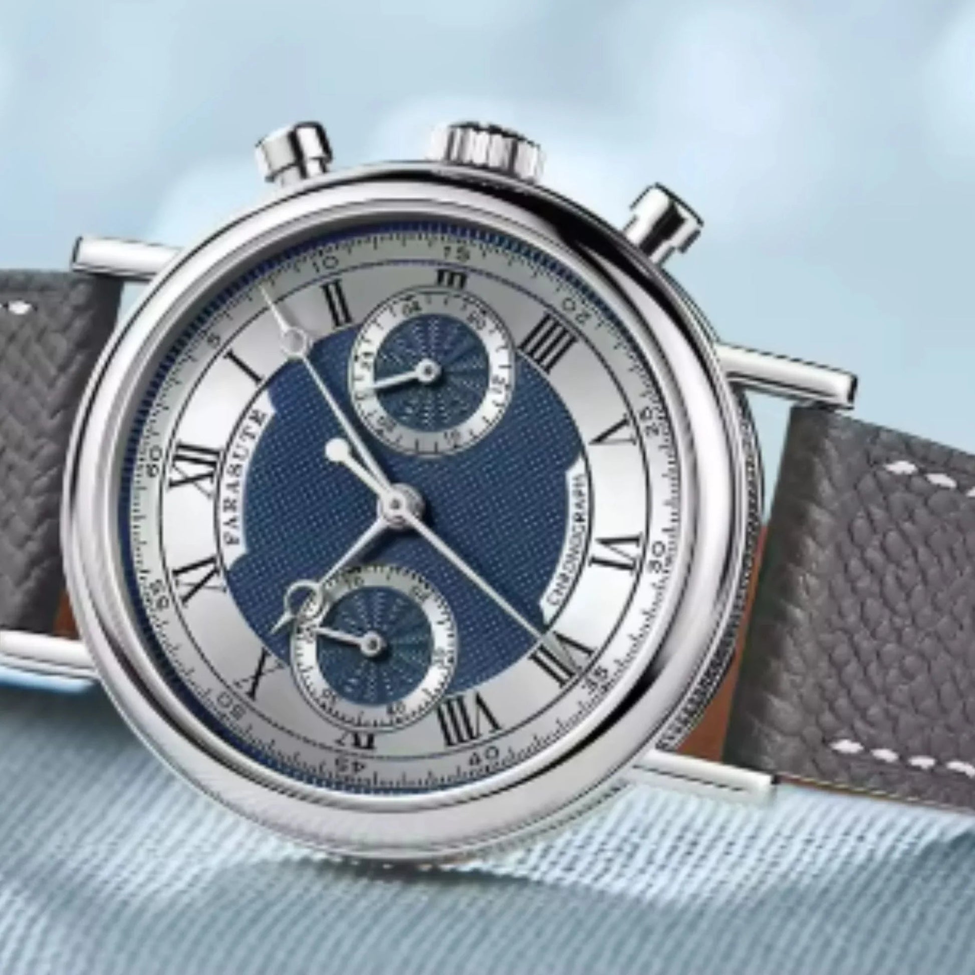 FARASUTE Men's Watch with Seiko VK64 Movement Sapphire Crystal NL-007 - DREAM WATCHES