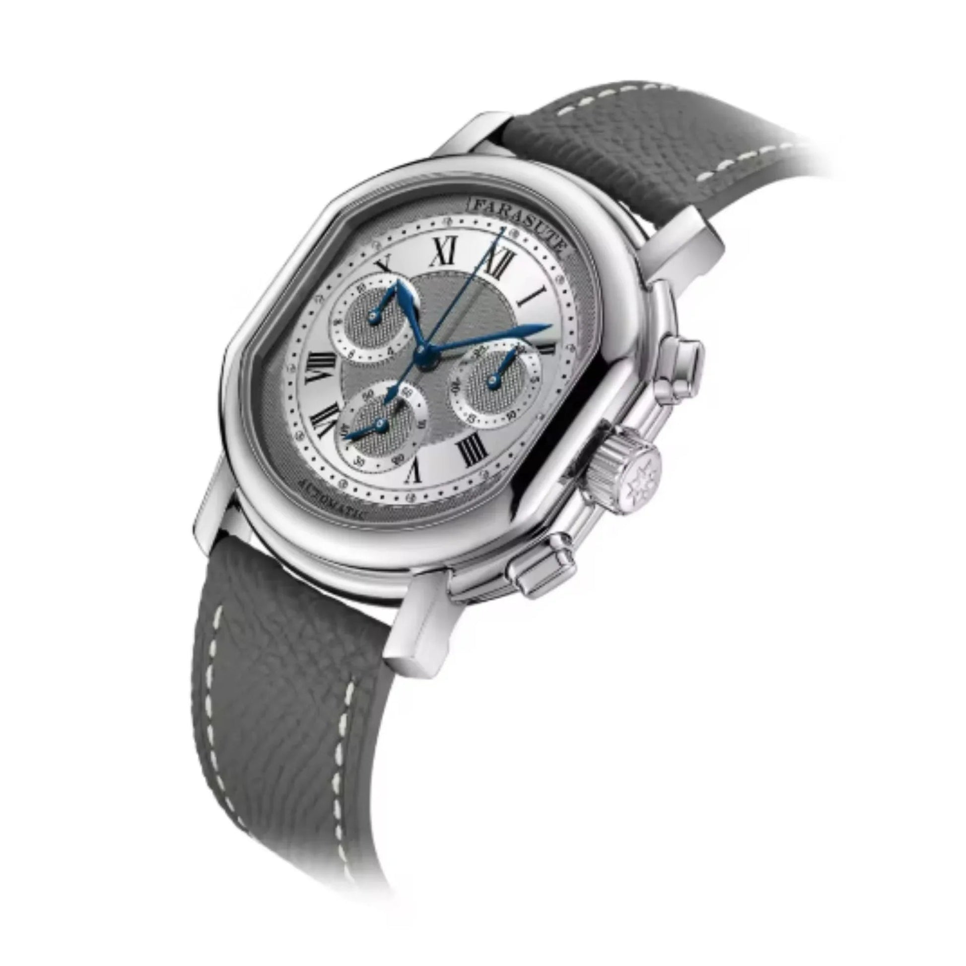 FARASUTE New 38mm Chronograph Peacock 4801 Custom Mechanical Movement 5ATM Waterproof Sapphire Tribute Series Men Watch - DREAM WATCHES