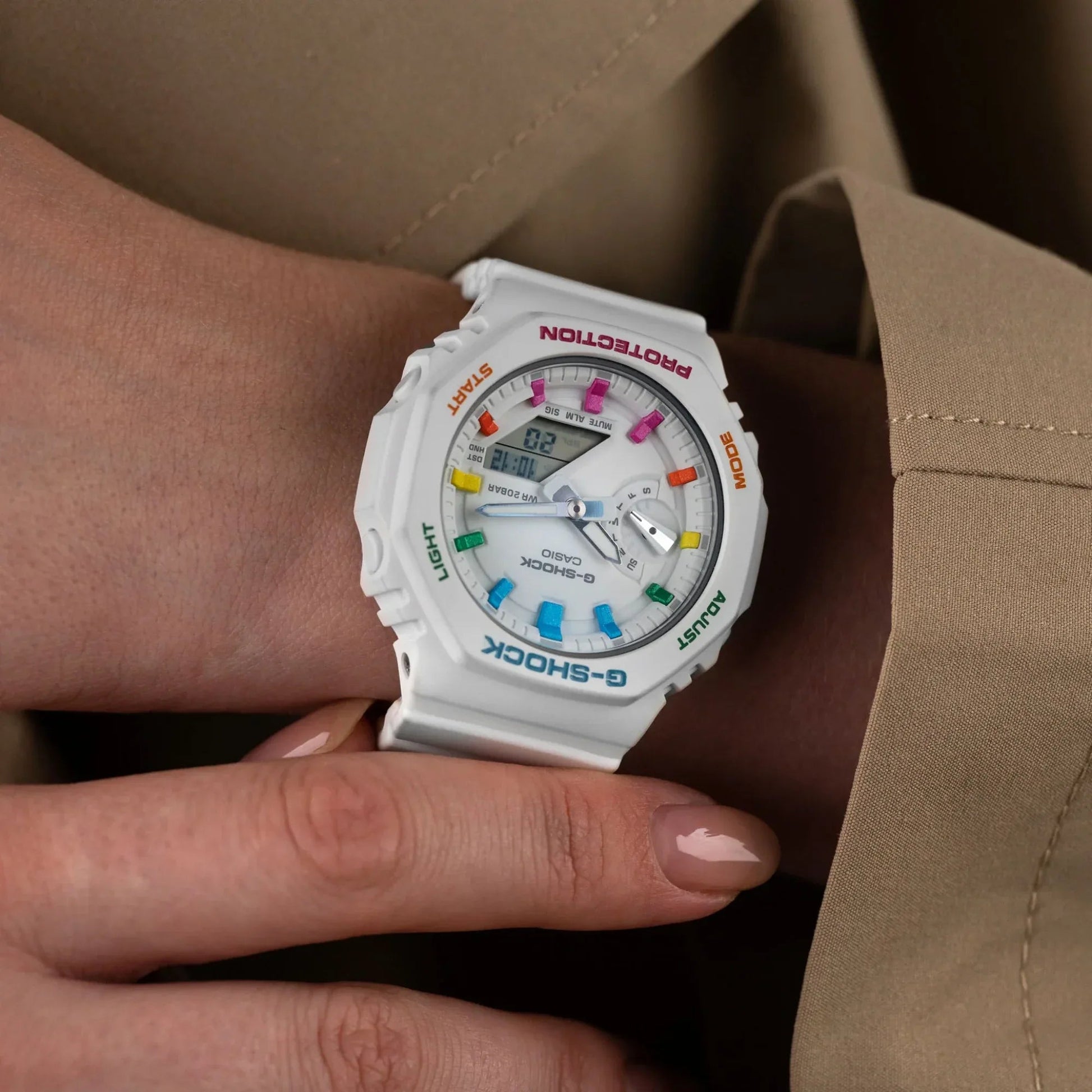 G-SHOCK CASIOAK MINI POLAR RAINBOW - DREAM WATCHES