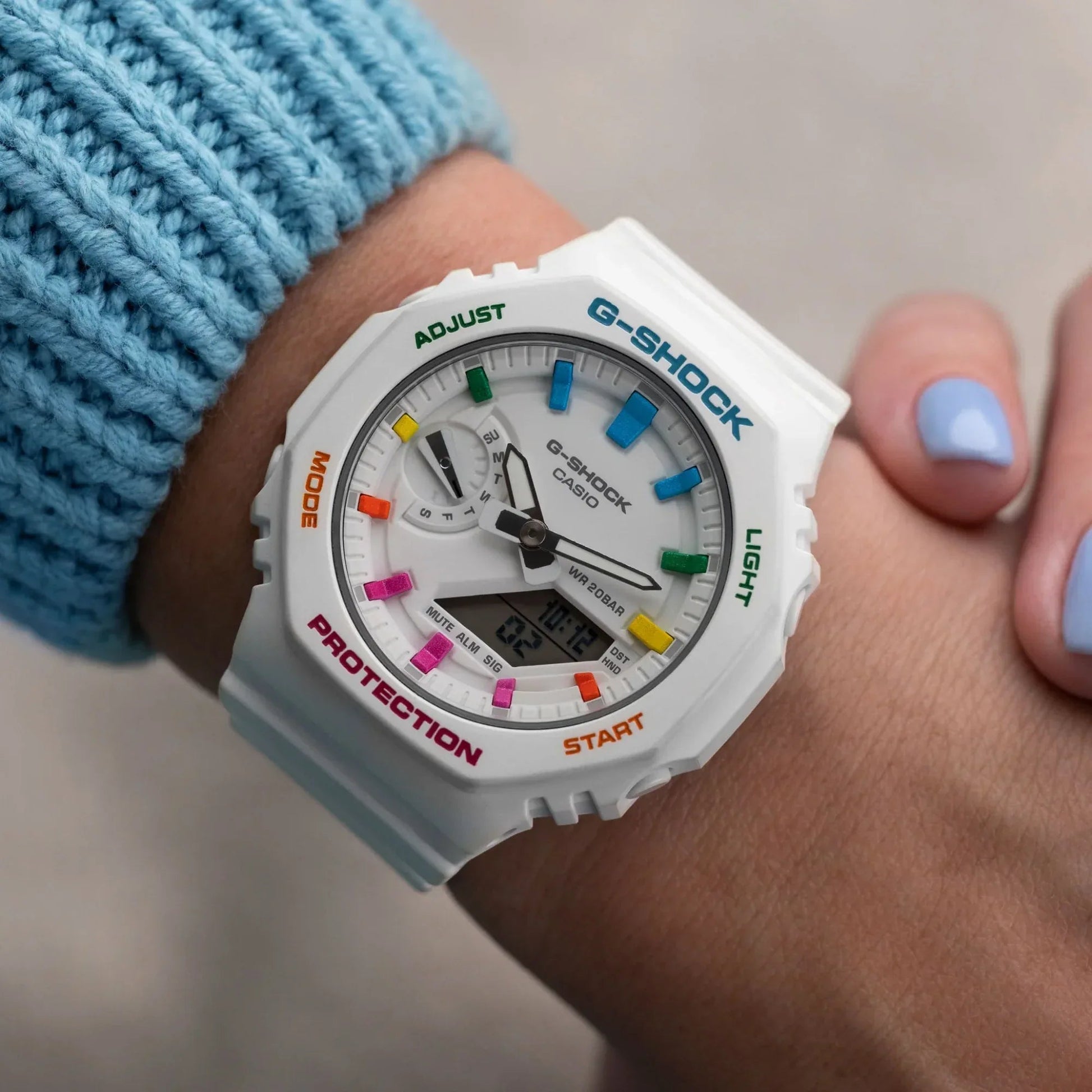 G-SHOCK CASIOAK MINI POLAR RAINBOW - DREAM WATCHES