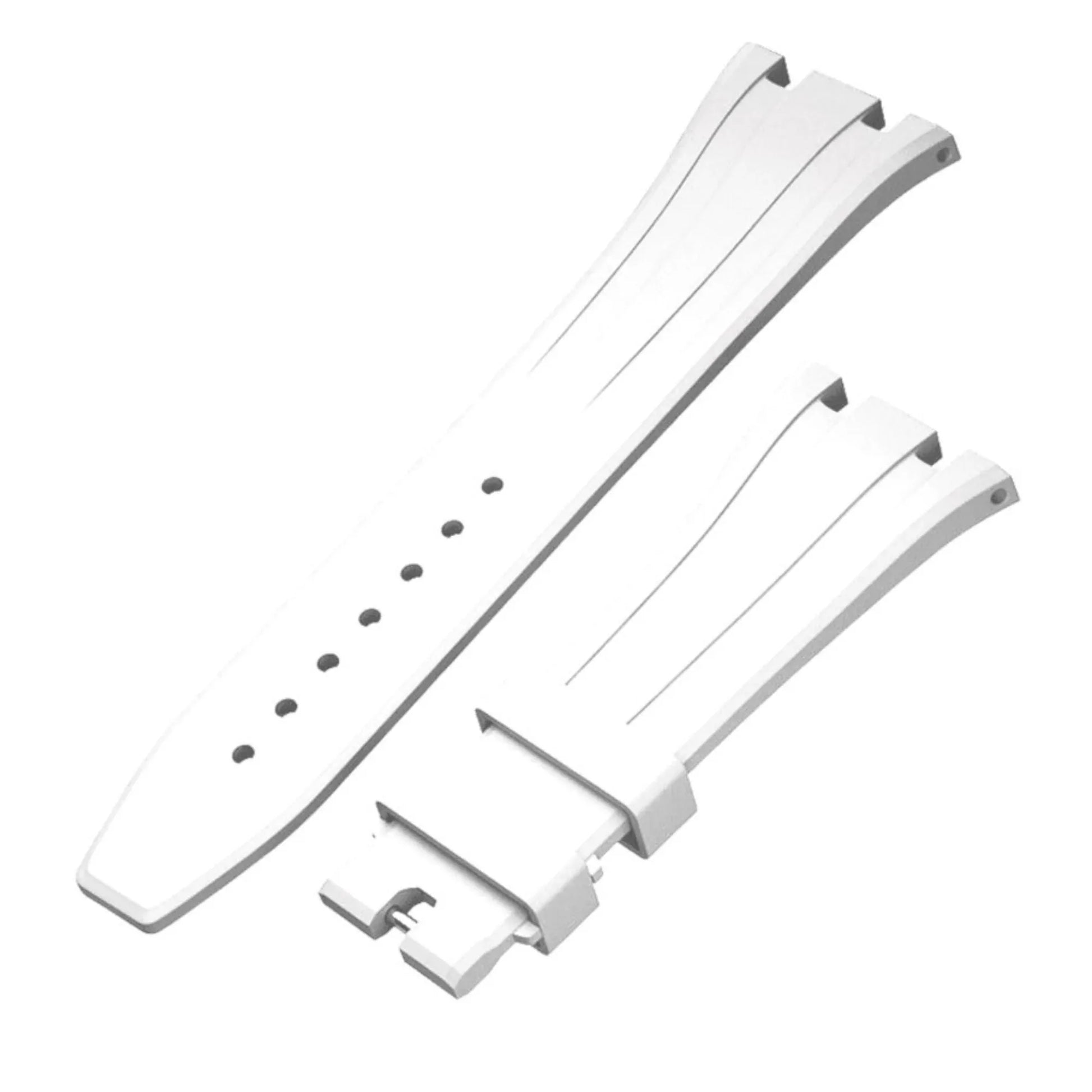G-Shock Modkit Straps for GA2100 & GM2100 with Butterfly Clasp - White - DREAM WATCHES