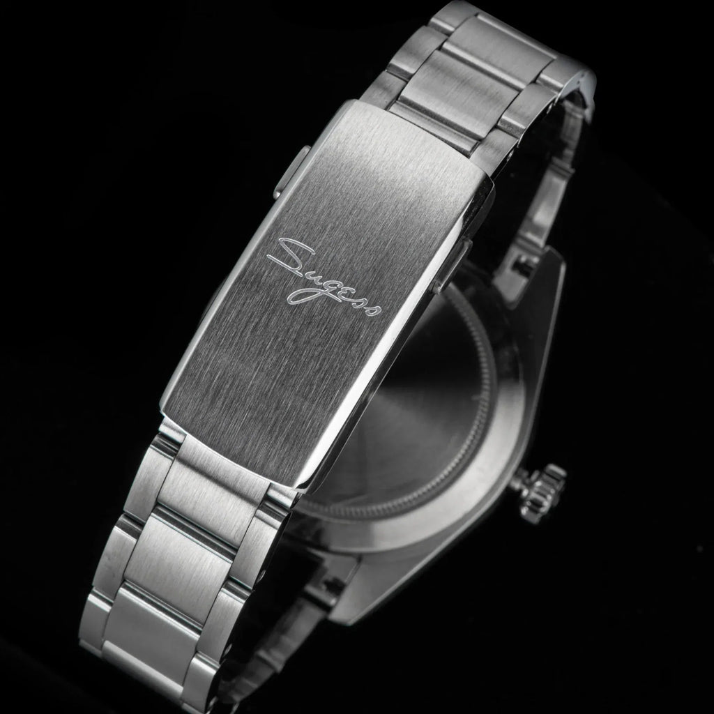 Heritage S431 BB GMT (Seiko NH34 GMT movement) - Black - DREAM WATCHES