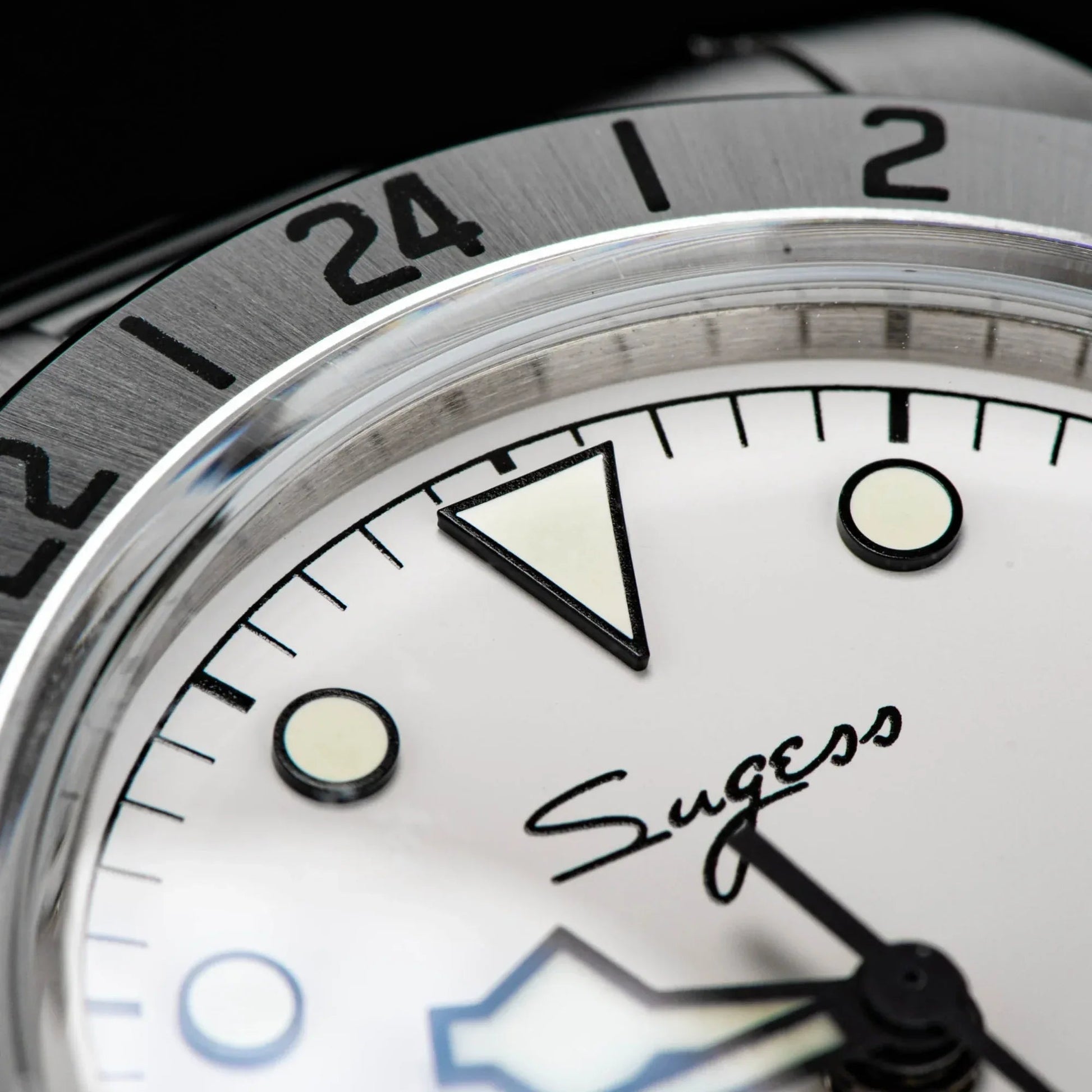 Heritage S431 BB GMT (Seiko NH34 GMT movement) - White - DREAM WATCHES