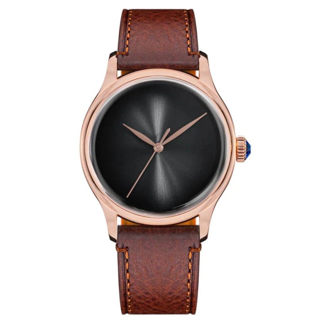 Heritage S455 Black Dial Rose Gold Automatic - DREAM WATCHES