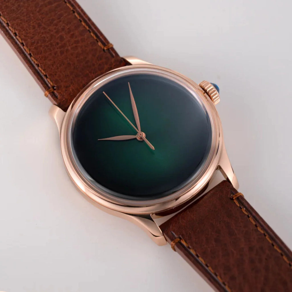 Heritage S455 Green Dial Rose Gold Automatic - DREAM WATCHES