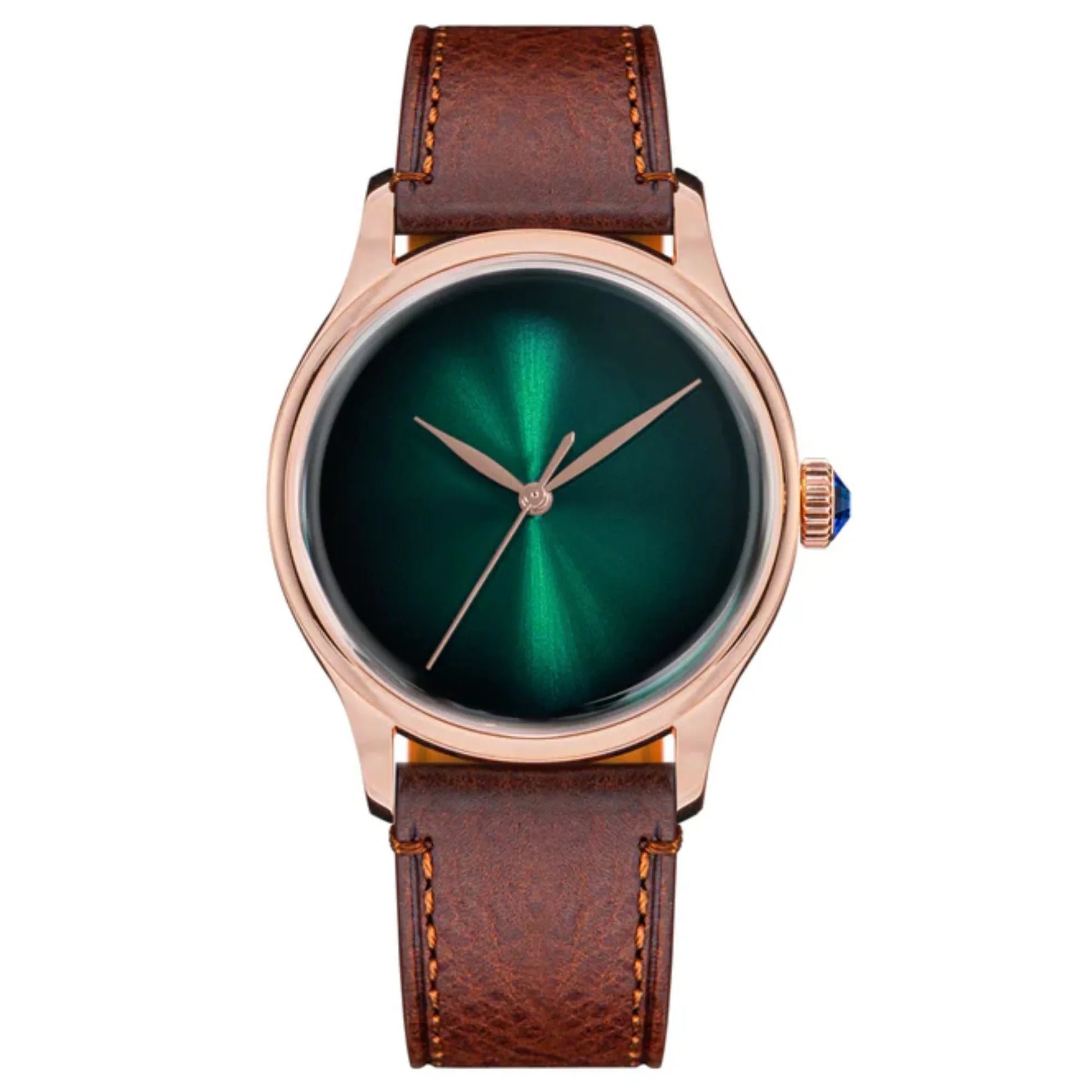 Heritage S455 Green Dial Rose Gold Automatic - DREAM WATCHES