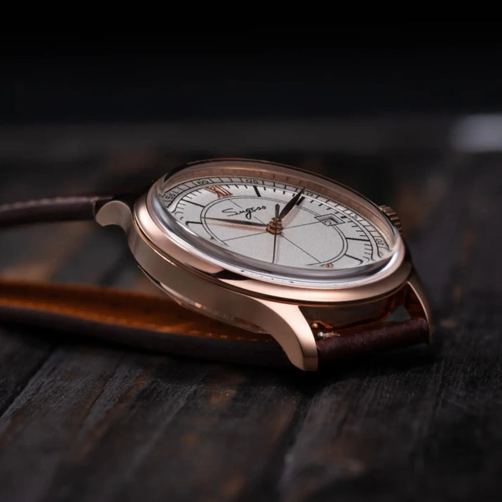 Heritage S455 Ivory Dial Rose Gold Automatic - DREAM WATCHES