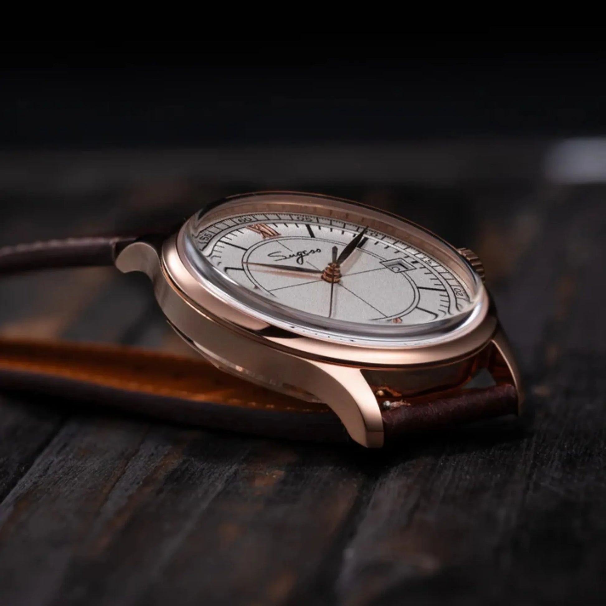 Heritage S455 Ivory Dial Rose Gold Automatic - DREAM WATCHES