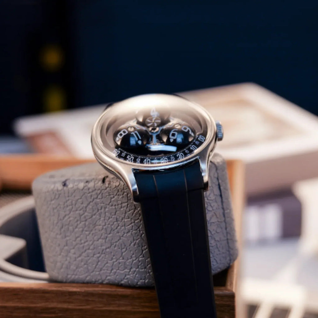Interstellar travel Starry Sky OEM Luxury Automatic Movement Mechanical Wrist Watches - Black - DREAM WATCHES