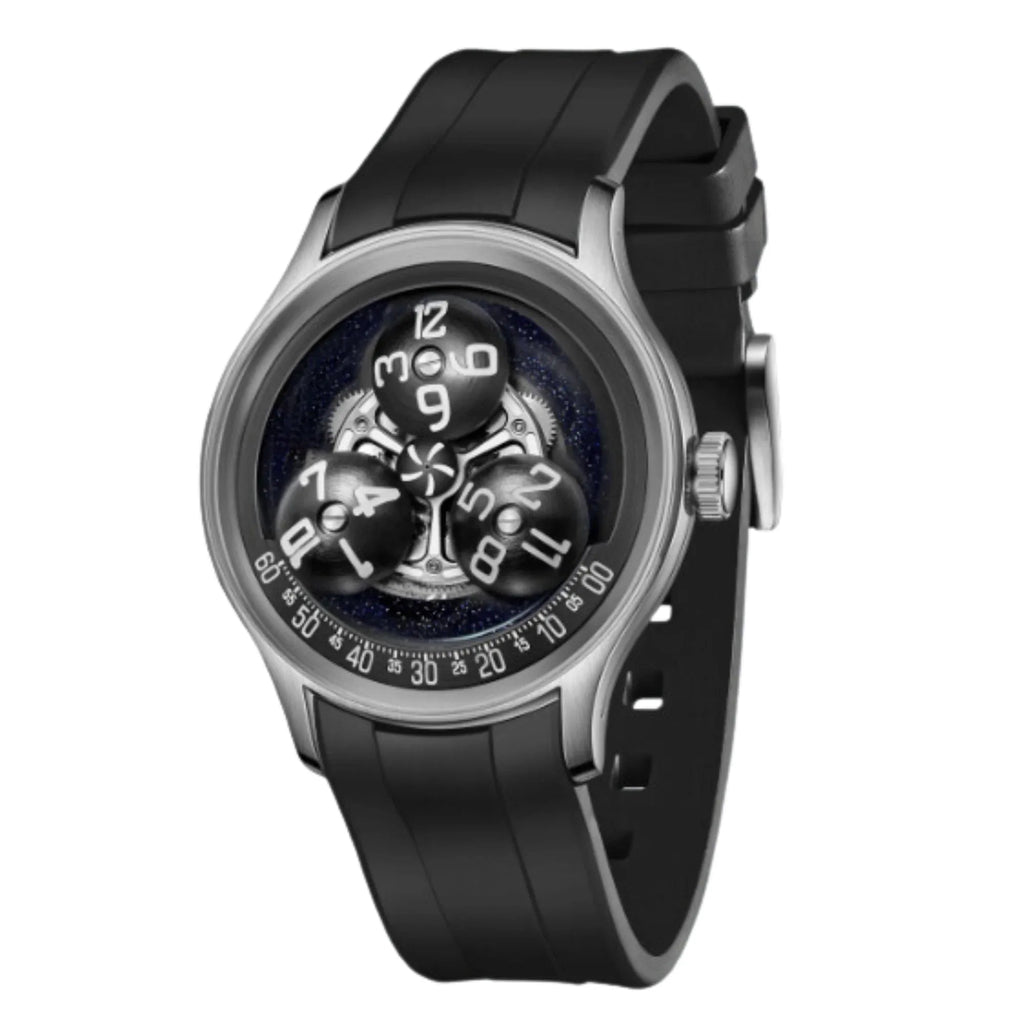 Interstellar travel Starry Sky OEM Luxury Automatic Movement Mechanical Wrist Watches - Black - DREAM WATCHES