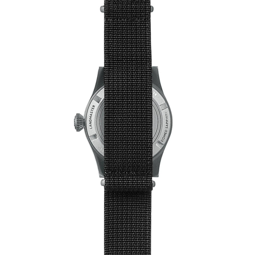 LANDMASTER - 100M Waterproof Titanium Automatic Field Watch | Black - DREAM WATCHES