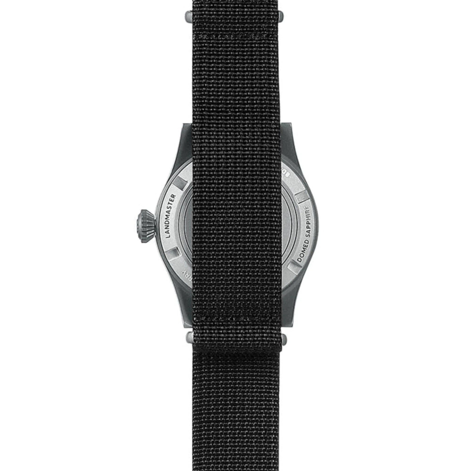 LANDMASTER - 100M Waterproof Titanium Automatic Field Watch | Black - DREAM WATCHES