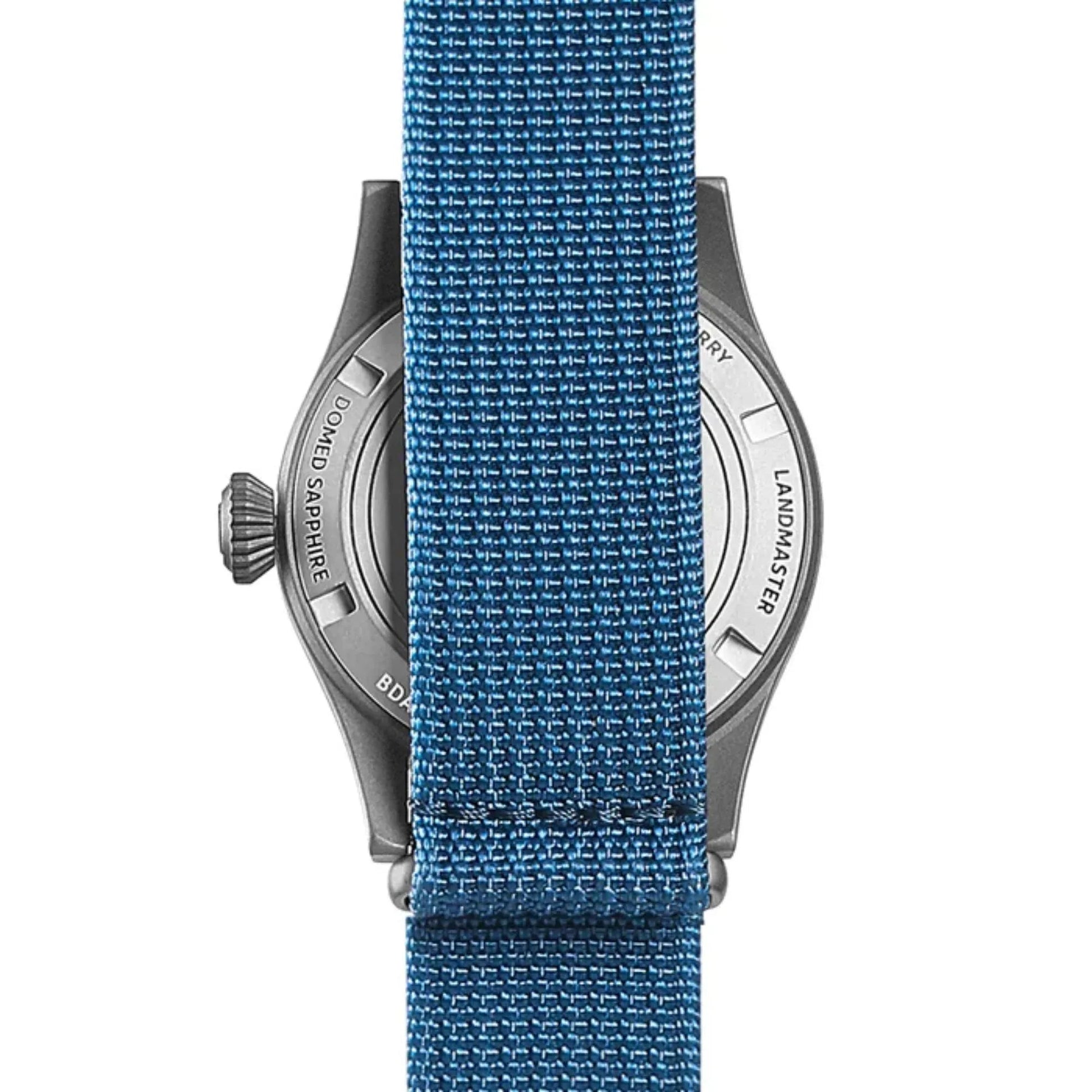 LANDMASTER - 100M Waterproof Titanium Automatic Field Watch - Blue - DREAM WATCHES