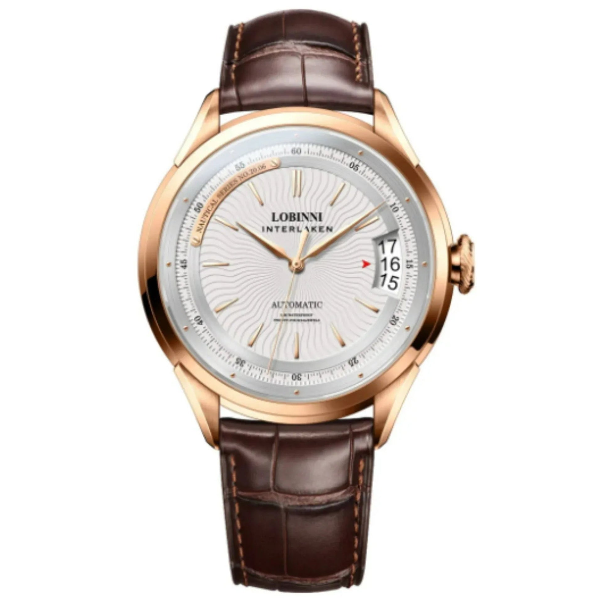 LOBINNI Automatic Watch For Men,Mens Watches Mechanical Wristwatch Waterproof Switzerland Clock Stainless Steel Top Luxury Brand - 17522 - DREAM WATCHES