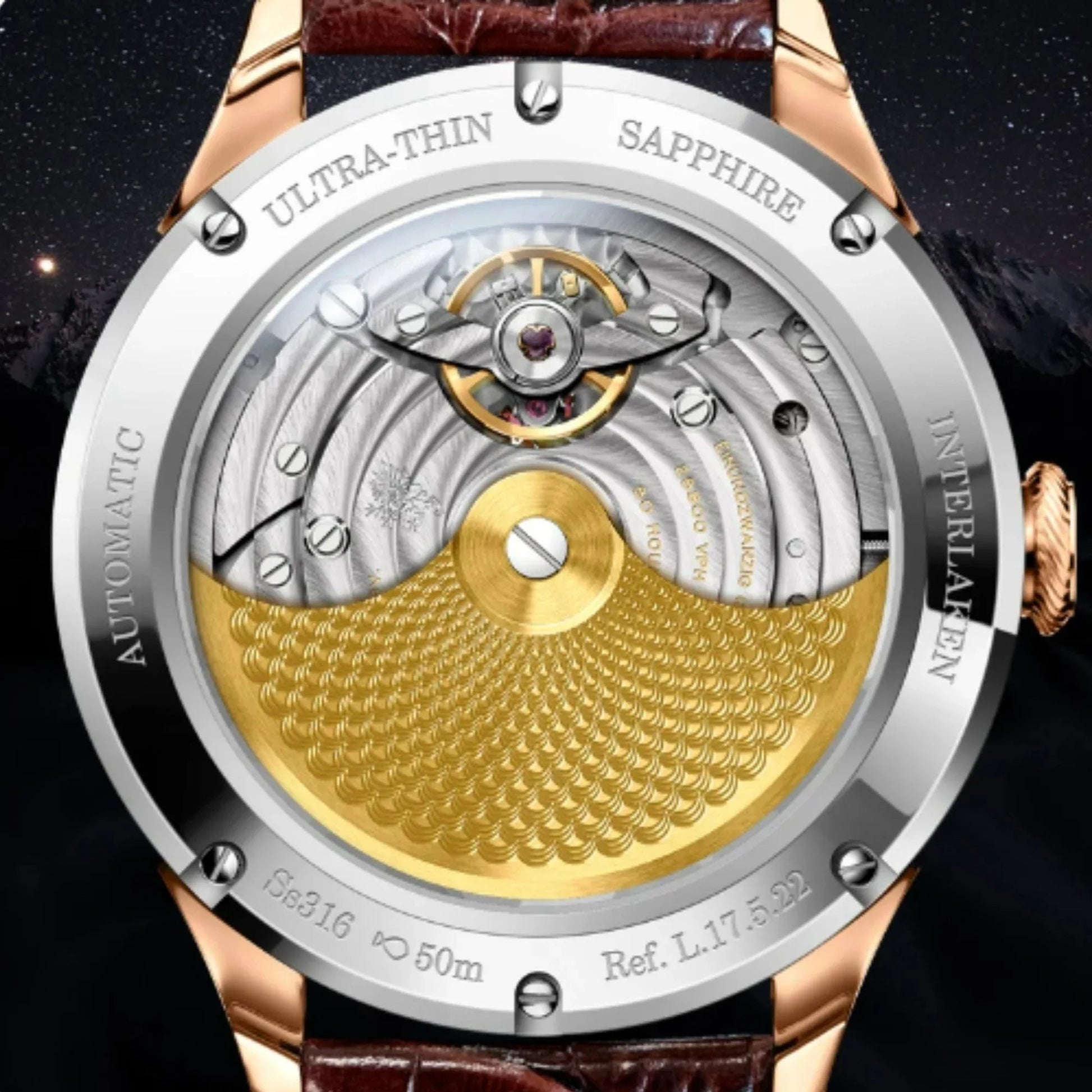 LOBINNI Automatic Watch For Men,Mens Watches Mechanical Wristwatch Waterproof Switzerland Clock Stainless Steel Top Luxury Brand - 17522 - DREAM WATCHES