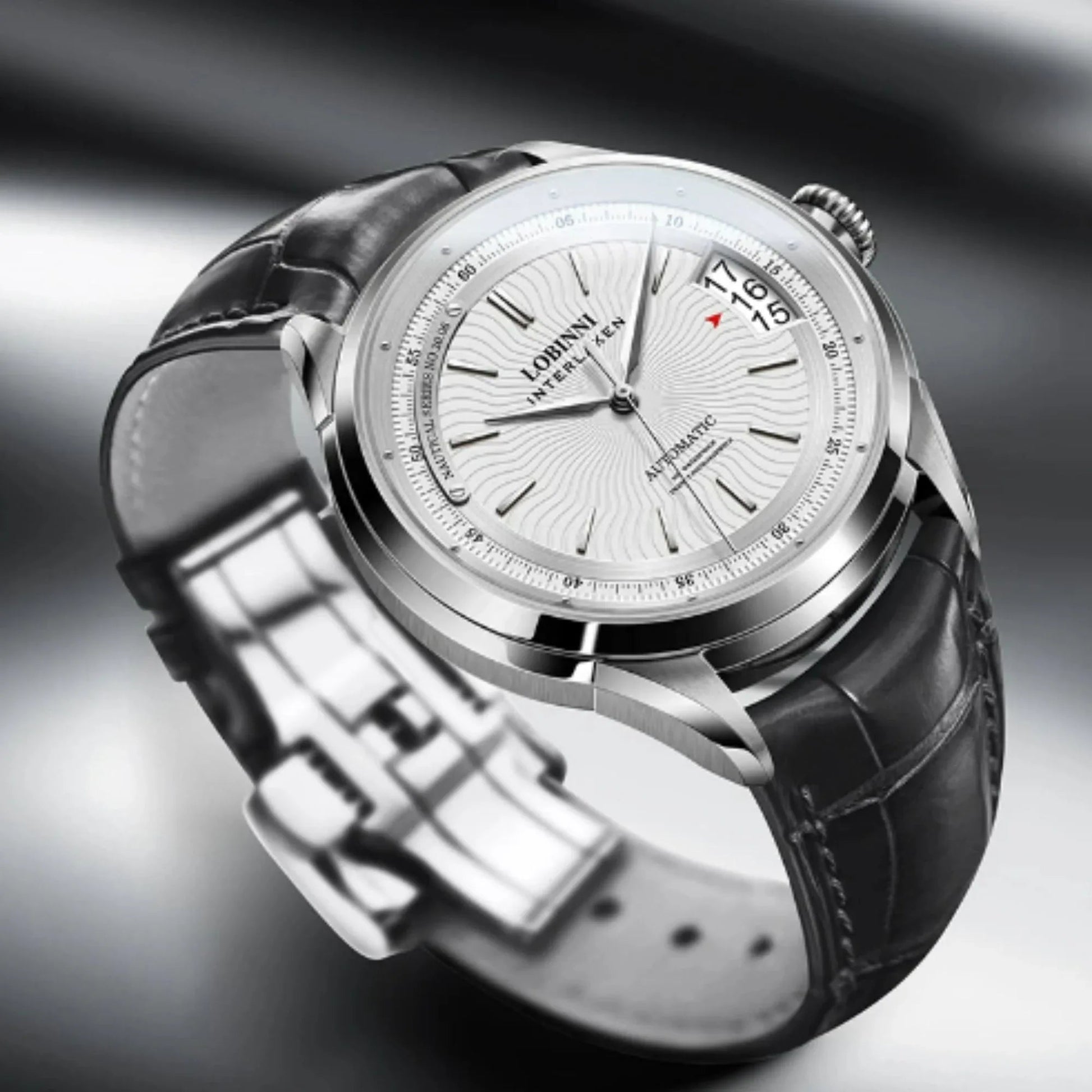 LOBINNI Automatic Watch For Men,Mens Watches Mechanical Wristwatch Waterproof Switzerland Clock Stainless Steel Top Luxury Brand - 17522 - DREAM WATCHES