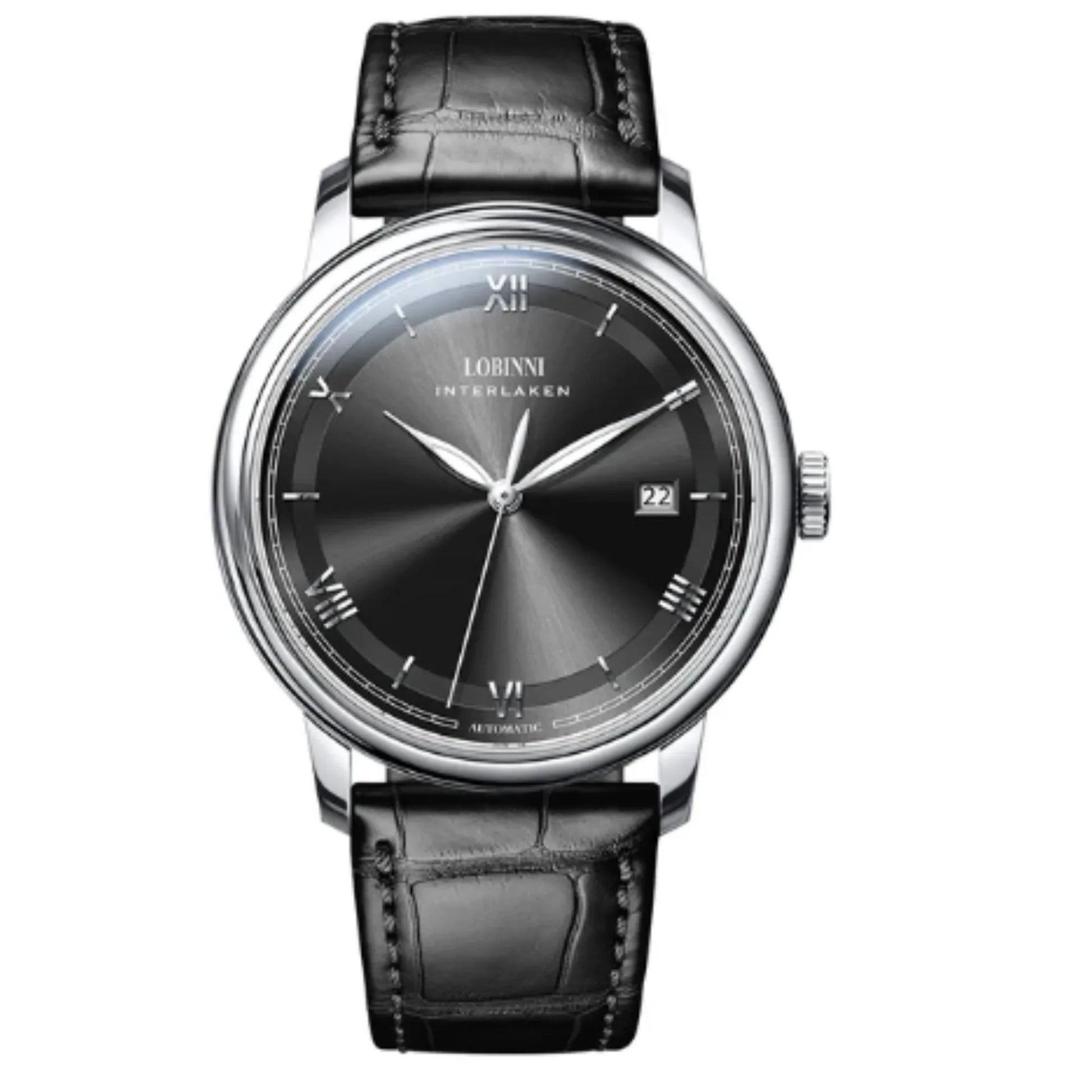 LOBINNI Brand Men Watches Automatic Stainless Steel Waterproof Watch Men Luxury Business Sport Mechanical Wristwatch - 14003 - DREAM WATCHES