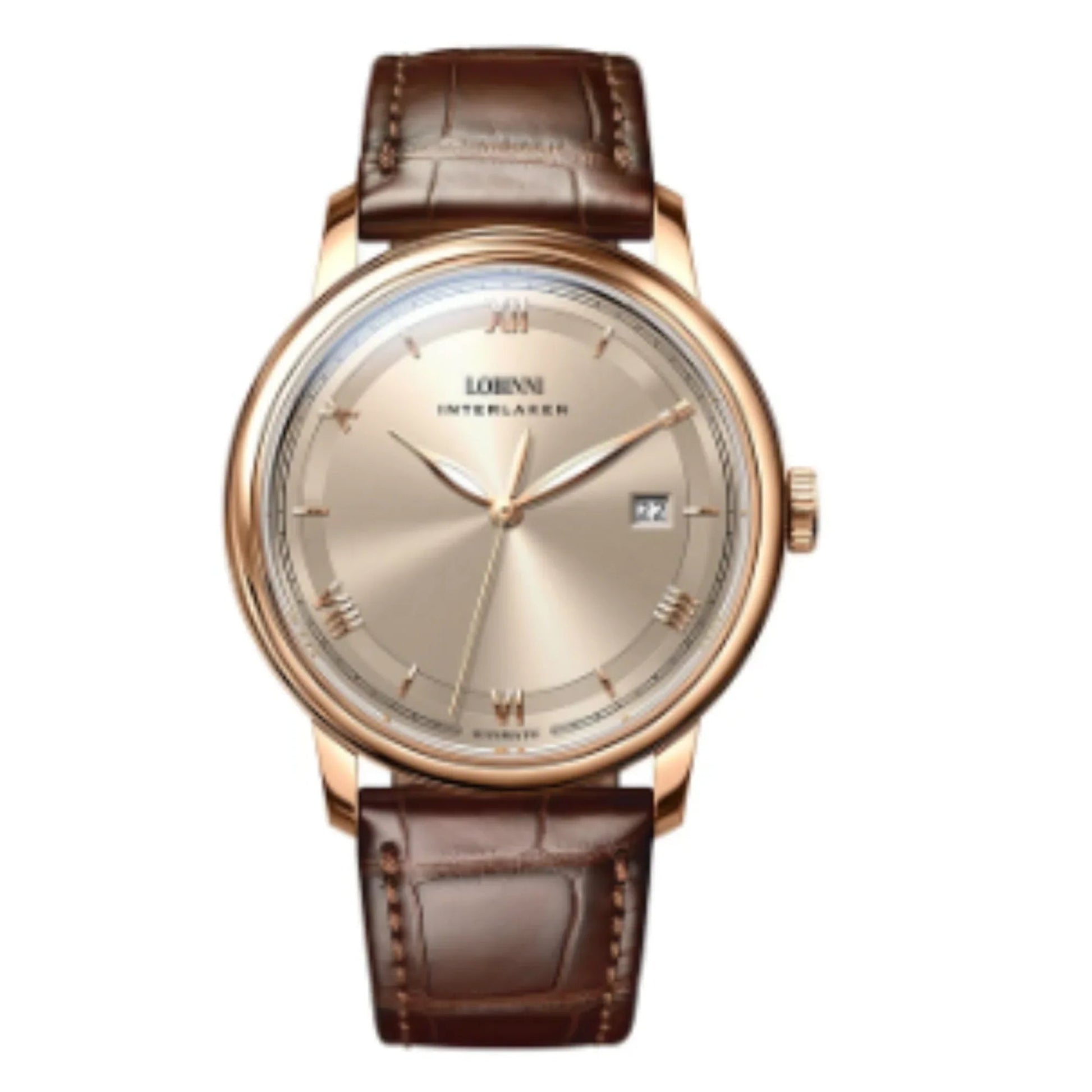 LOBINNI Brand Men Watches Automatic Stainless Steel Waterproof Watch Men Luxury Business Sport Mechanical Wristwatch - 14003 - DREAM WATCHES