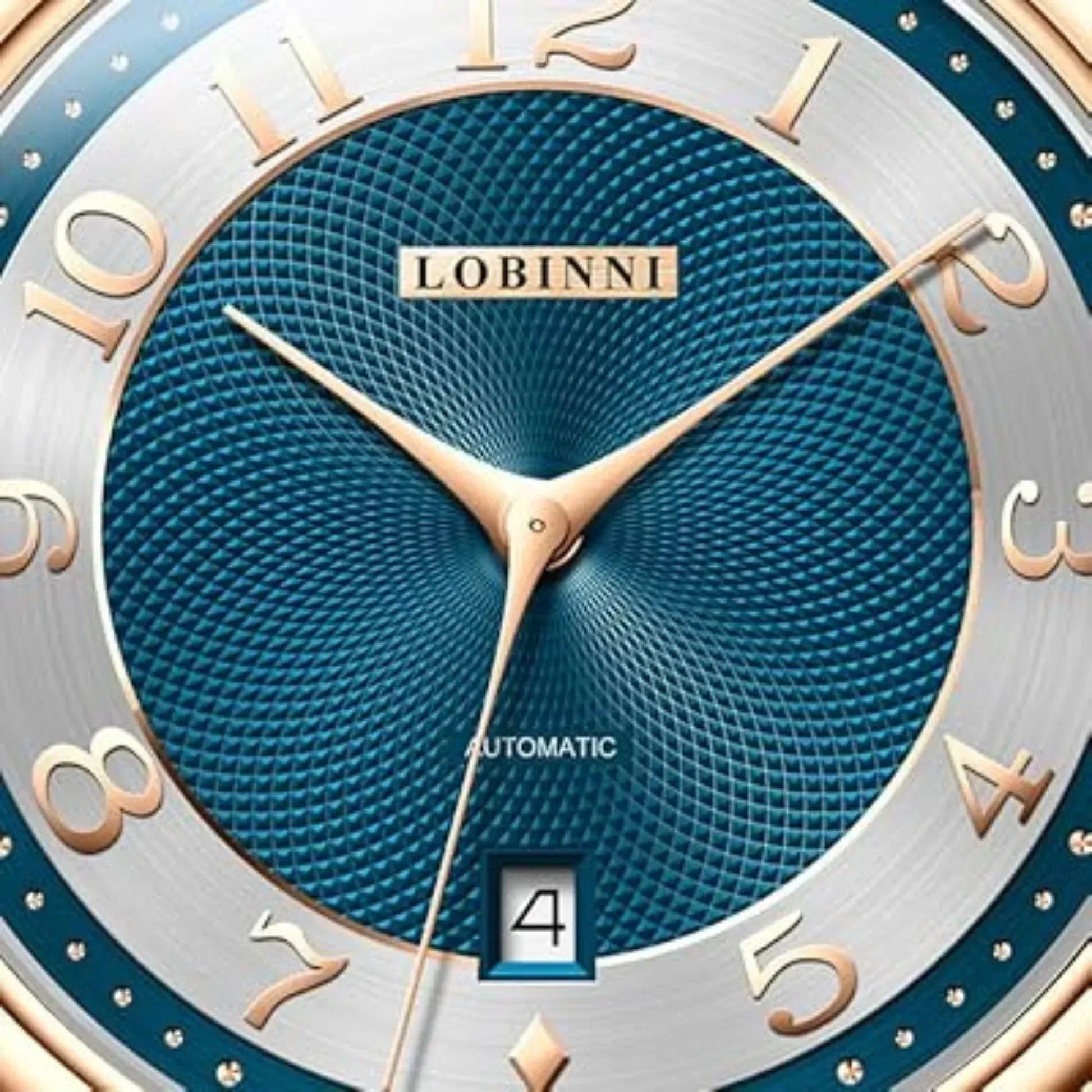 Lobinni Classic Men Automatic Wristwatches Luxury 42mm - DREAM WATCHES