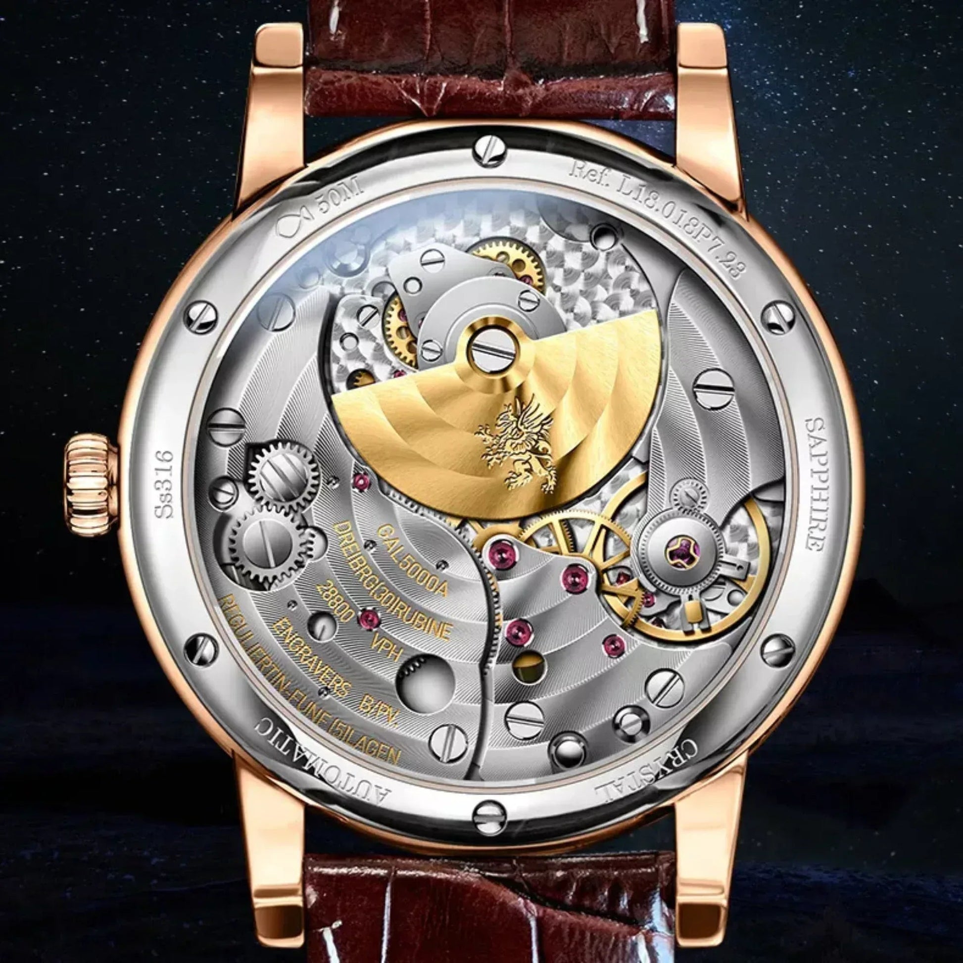 LOBINNI High Quality Micro-Rotor Super Thin Movement Men Watches Automatic Mechanical Watches Sapphire Galss Waterpoor Watches - 1999 - DREAM WATCHES