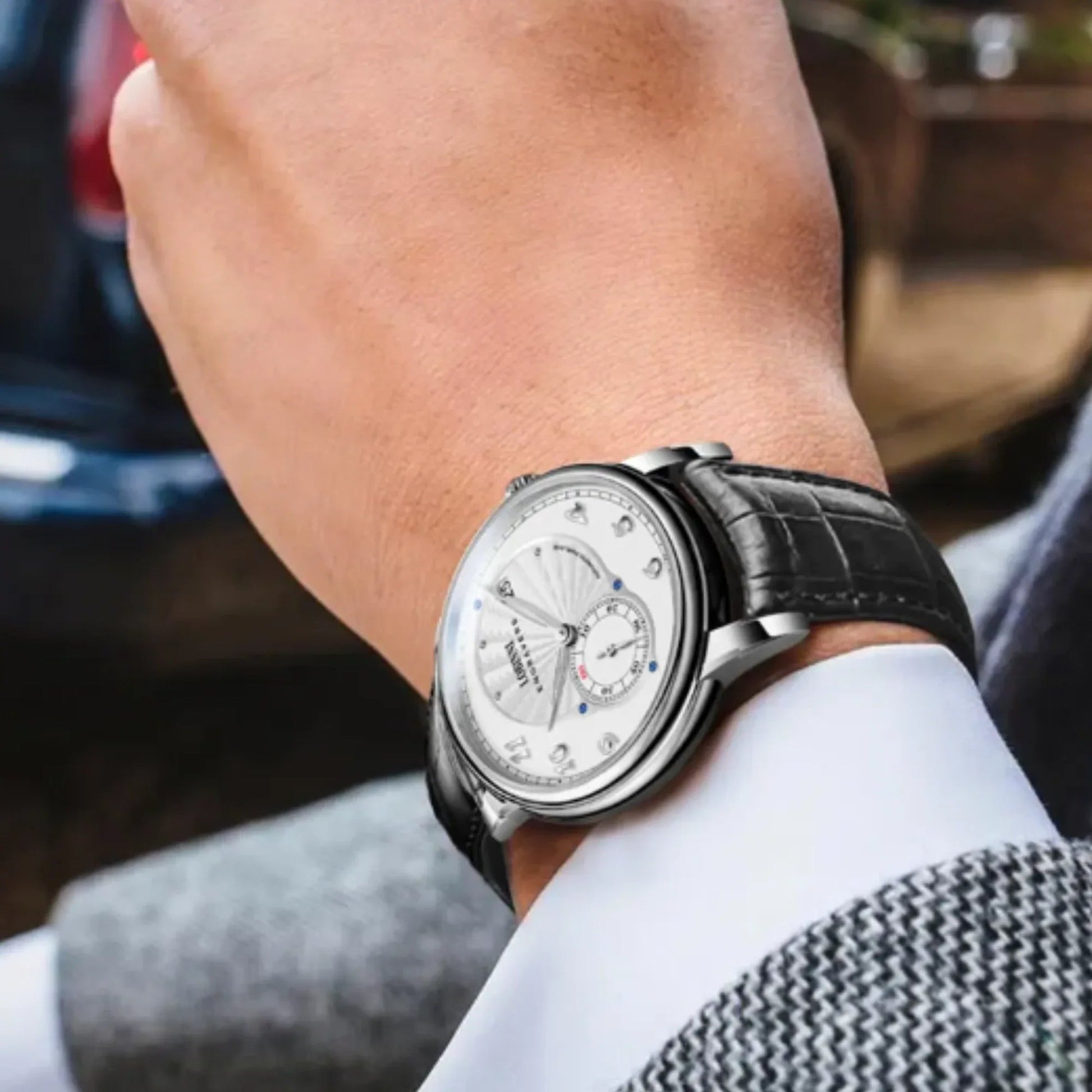 LOBINNI High Quality Micro-Rotor Super Thin Movement Men Watches Automatic Mechanical Watches Sapphire Galss Waterpoor Watches - 1999 - DREAM WATCHES