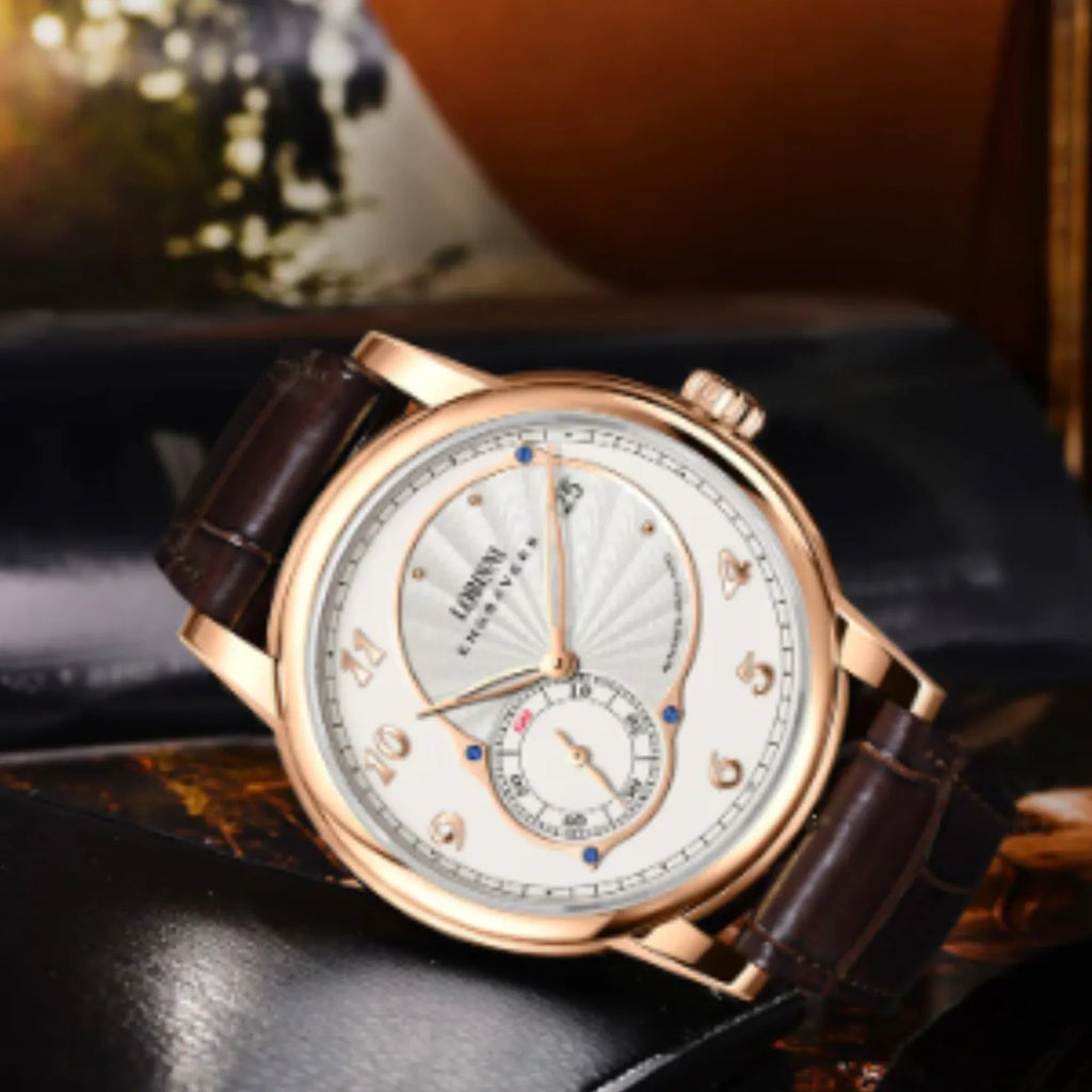 LOBINNI High Quality Micro-Rotor Super Thin Movement Men Watches Automatic Mechanical Watches Sapphire Galss Waterpoor Watches - 1999 - DREAM WATCHES