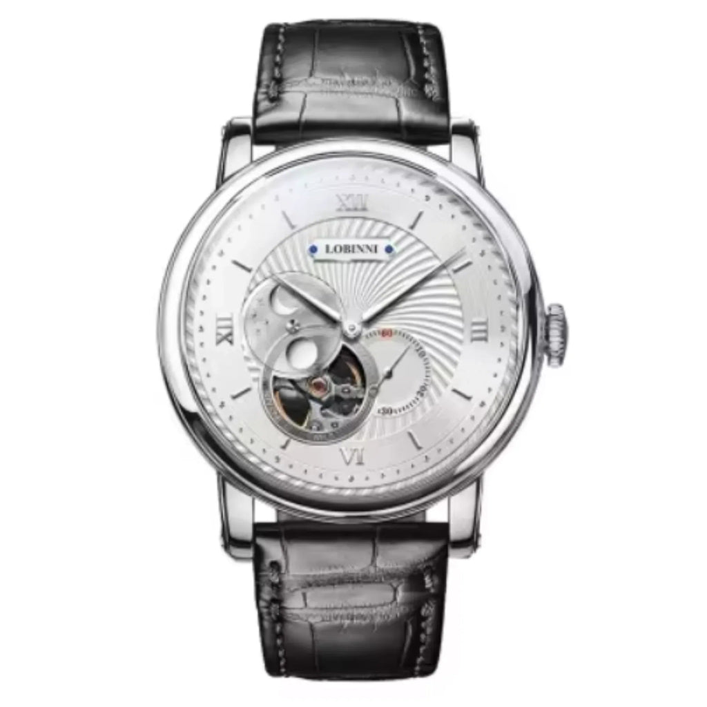 LOBINNI Luxury Automatic Mechanical Men's Watches Waterproof Skeleton Moon Phase Clocks L18013 - DREAM WATCHES