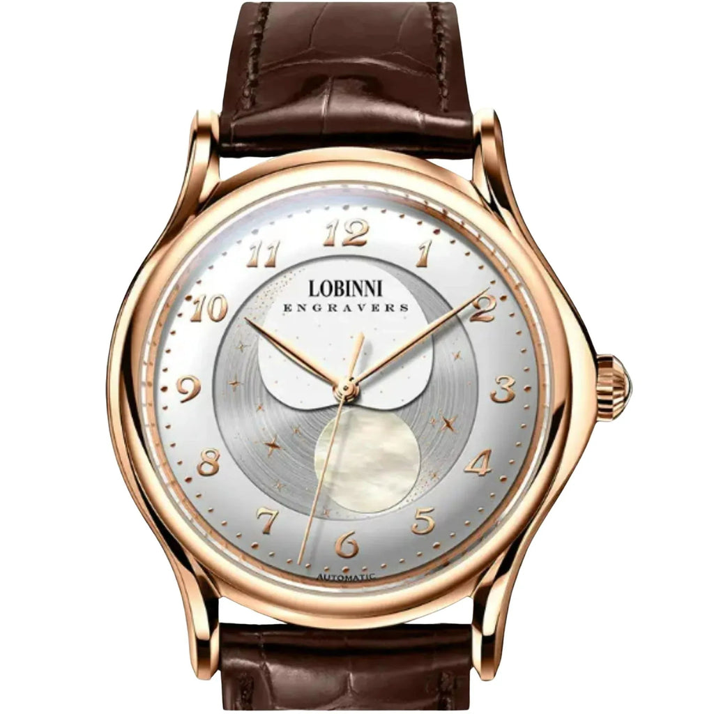 Lobinni Luxury Automatic Mens Wrist Watch - L18010 - DREAM WATCHES