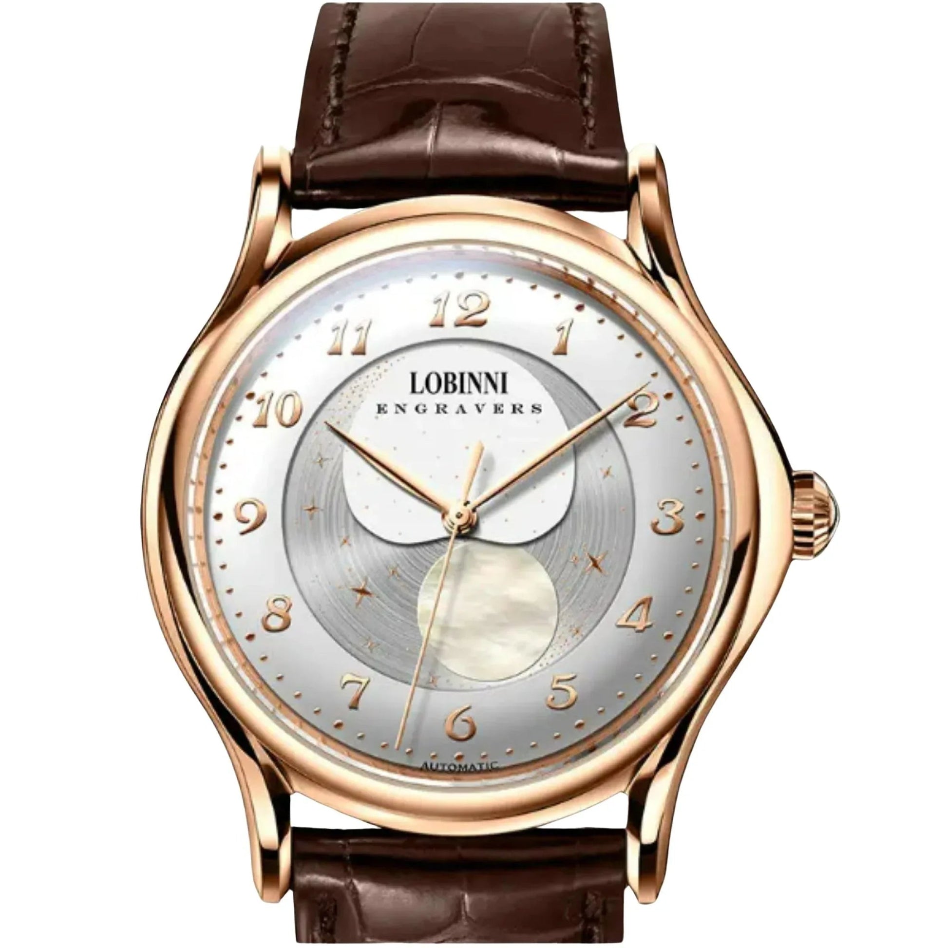 Lobinni Luxury Automatic Mens Wrist Watch - L18010 - DREAM WATCHES
