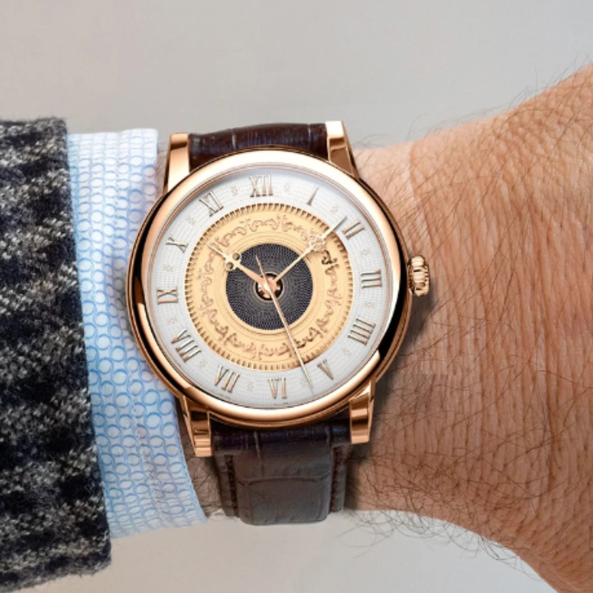 LOBINNI Mechanical Watches Men'S Dating Business Applies For Various Occasions, Stainless Steel Waterproof Advanced Watches - DREAM WATCHES