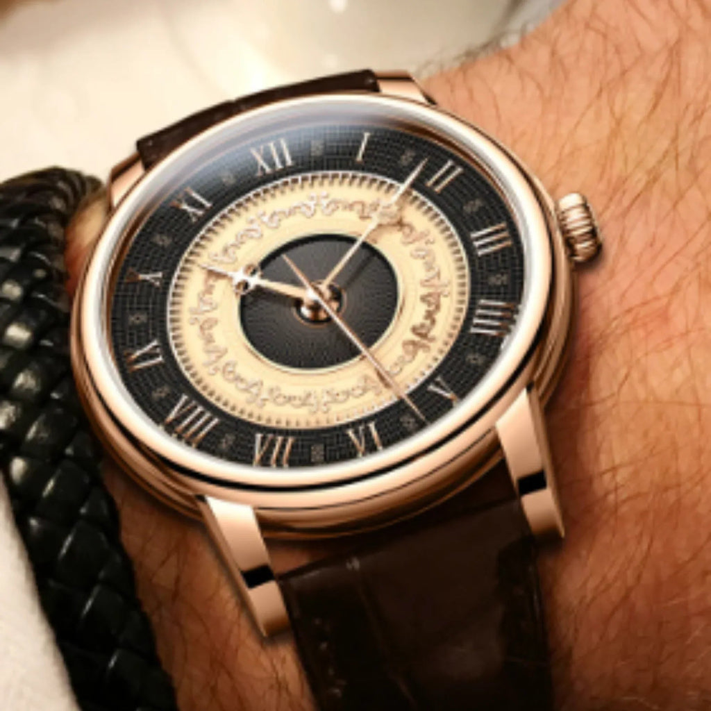 LOBINNI Mechanical Watches Men'S Dating Business Applies For Various Occasions, Stainless Steel Waterproof Advanced Watches - 16056 - DREAM WATCHES