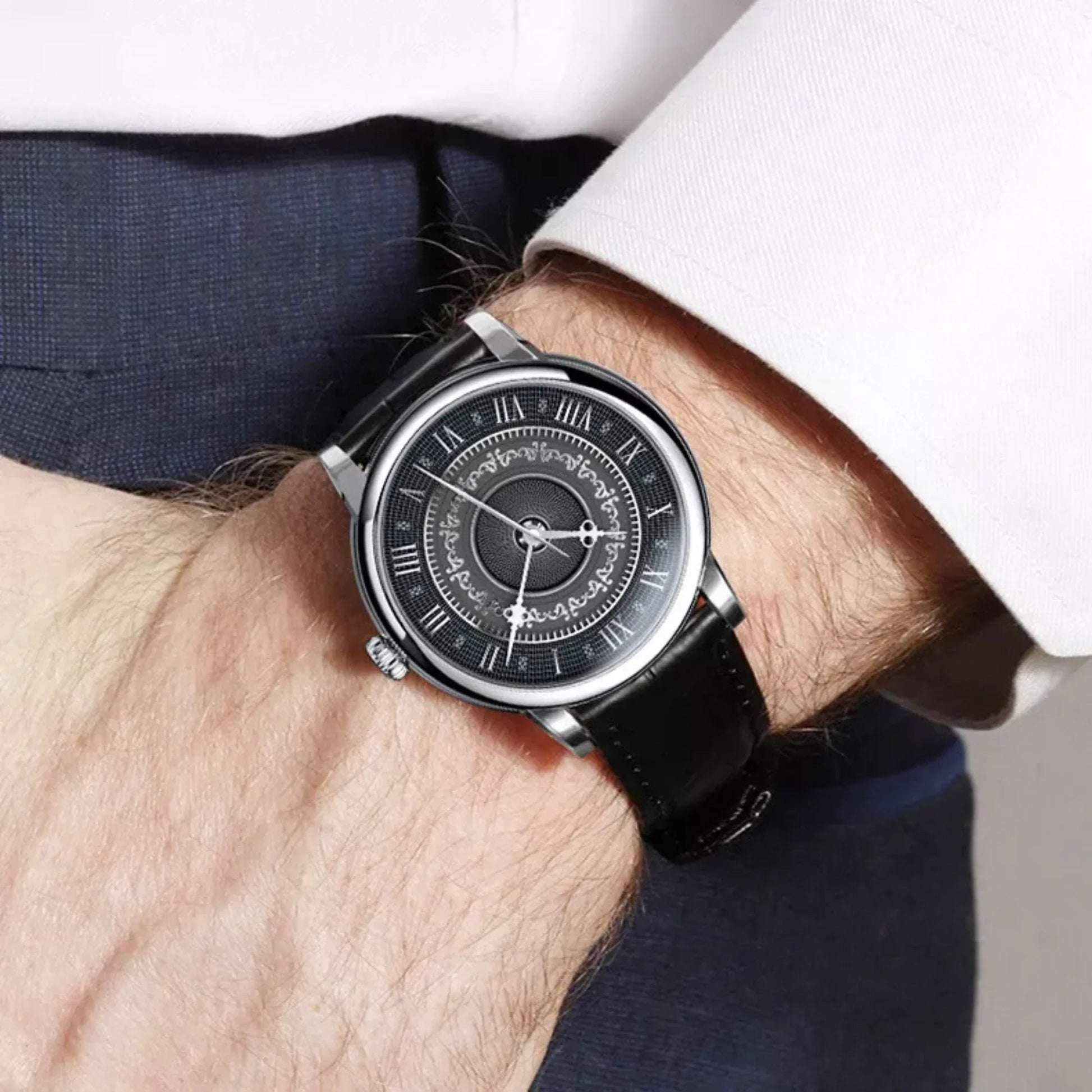 LOBINNI Mechanical Watches Men'S Dating Business Applies For Various Occasions, Stainless Steel Waterproof Advanced Watches - 16056 - DREAM WATCHES