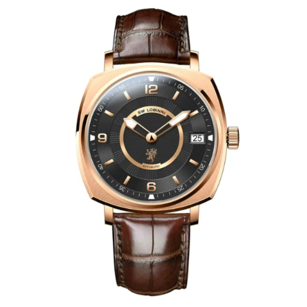 LOBINNI Men Watch,Mens Automatic Watches Fashion Waterproof Mechanical Wristwatches Switzerland Clock Sapphire Top Luxury Brand - 16055 - DREAM WATCHES