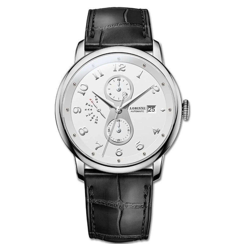 LOBINNI Mens Automatic Watch 41mm Luxury Mechanical Wristwatch 50M Week,Date,Month - A9227 - DREAM WATCHES