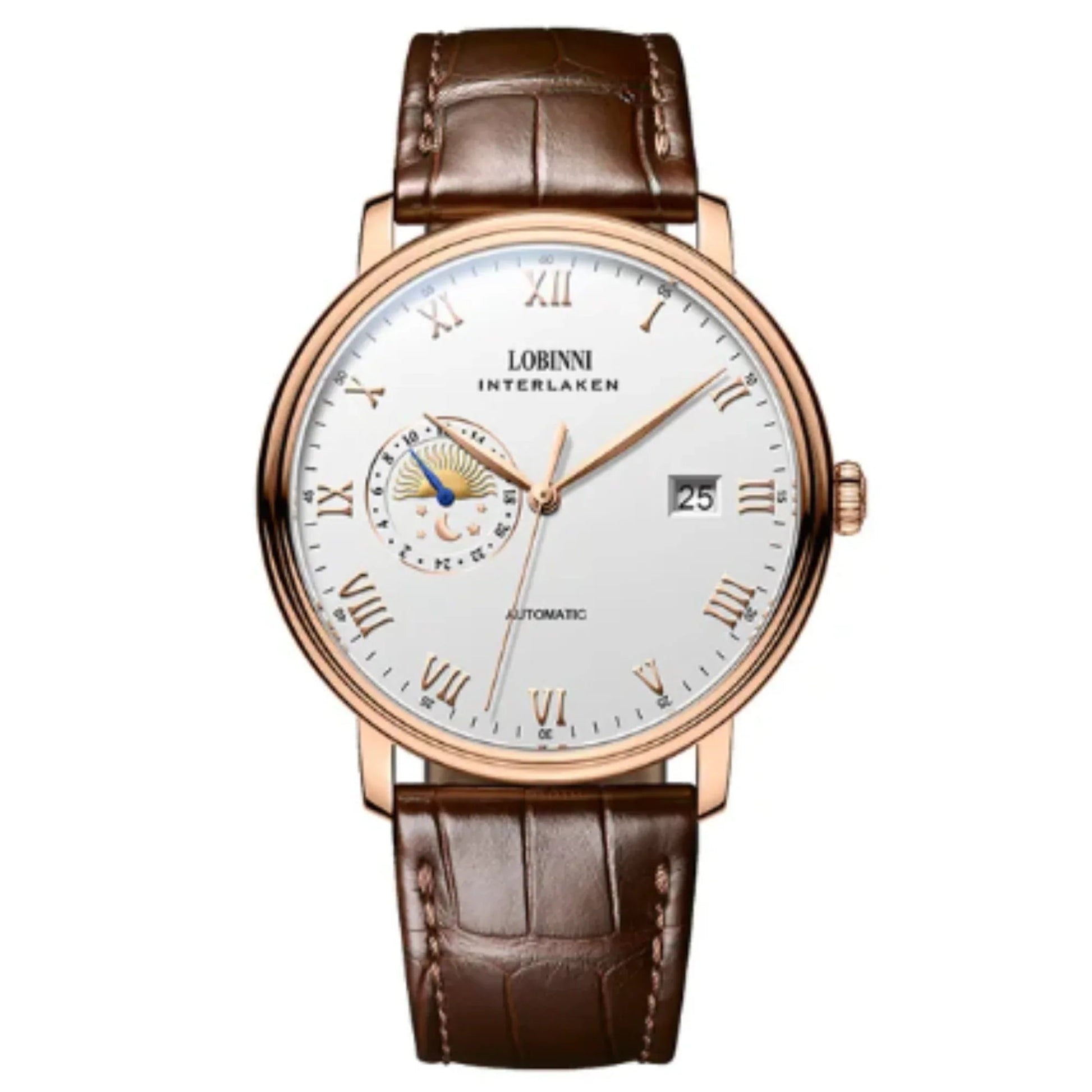 LOBINNI Men'S Watch Senior Design Multi -Style Automatic Mechanical Stainless Steel Waterproof Creative Personality Watches - 12032 - DREAM WATCHES