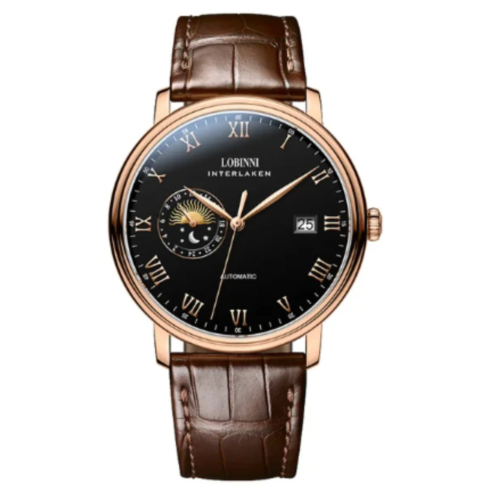 LOBINNI Men'S Watch Senior Design Multi -Style Automatic Mechanical Stainless Steel Waterproof Creative Personality Watches - 12032 - DREAM WATCHES