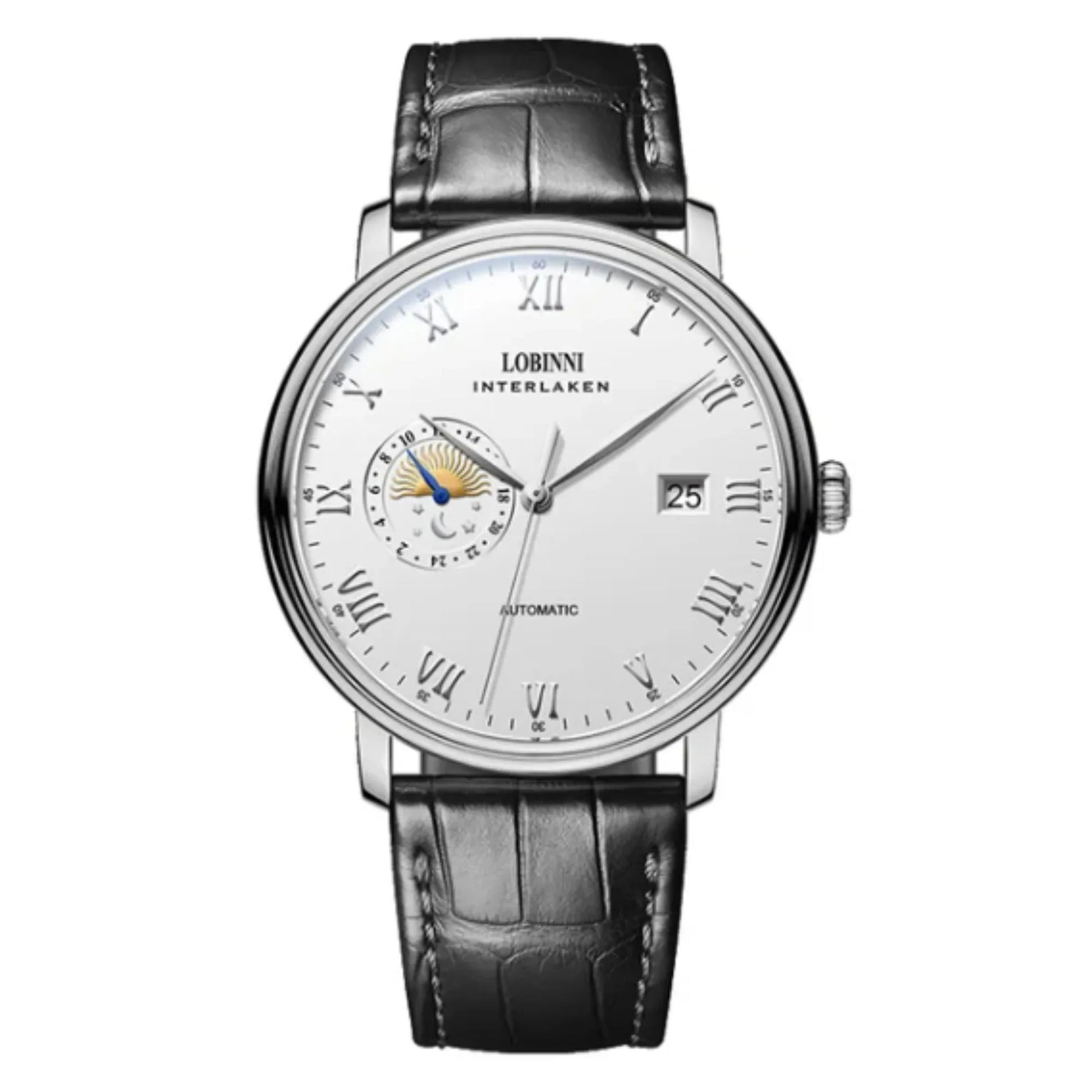 LOBINNI Men'S Watch Senior Design Multi -Style Automatic Mechanical Stainless Steel Waterproof Creative Personality Watches - 12032 - DREAM WATCHES