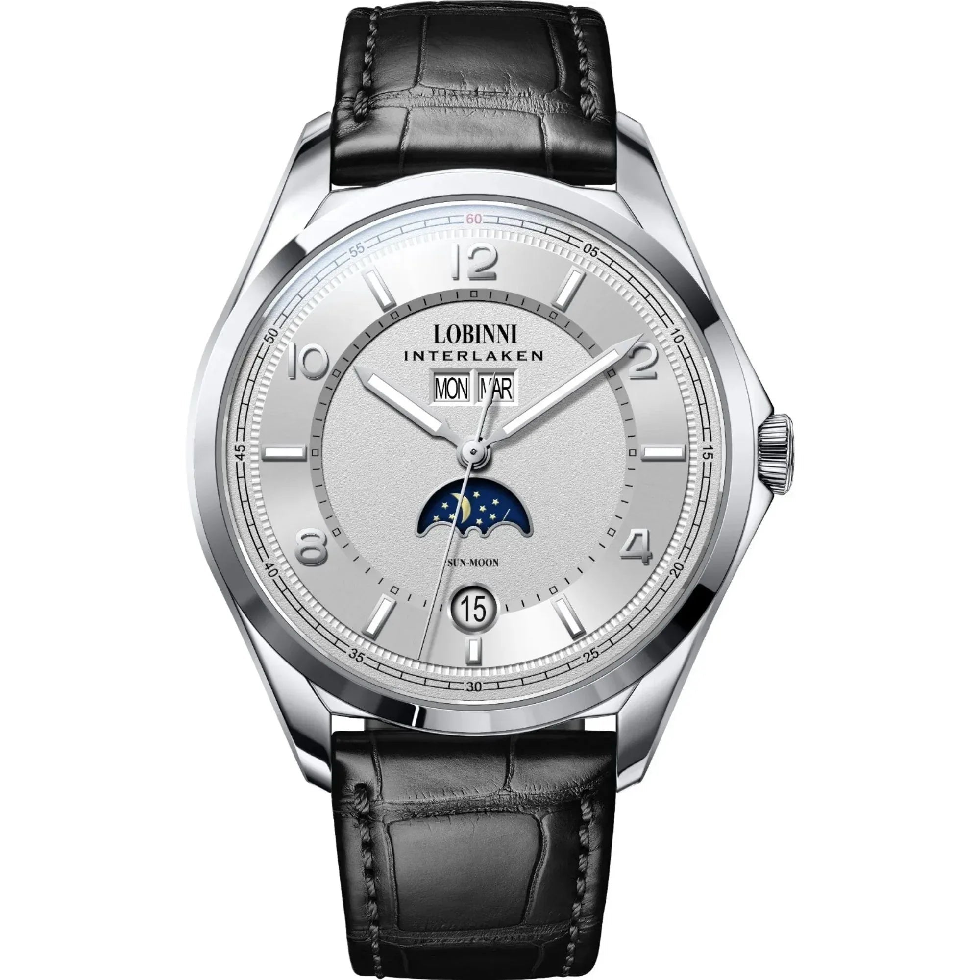 Lobinni Original Design Automatic Men's Watch Top Luxury Brand Business montre homme Seagull Men's Mechanical Watch - DREAM WATCHES