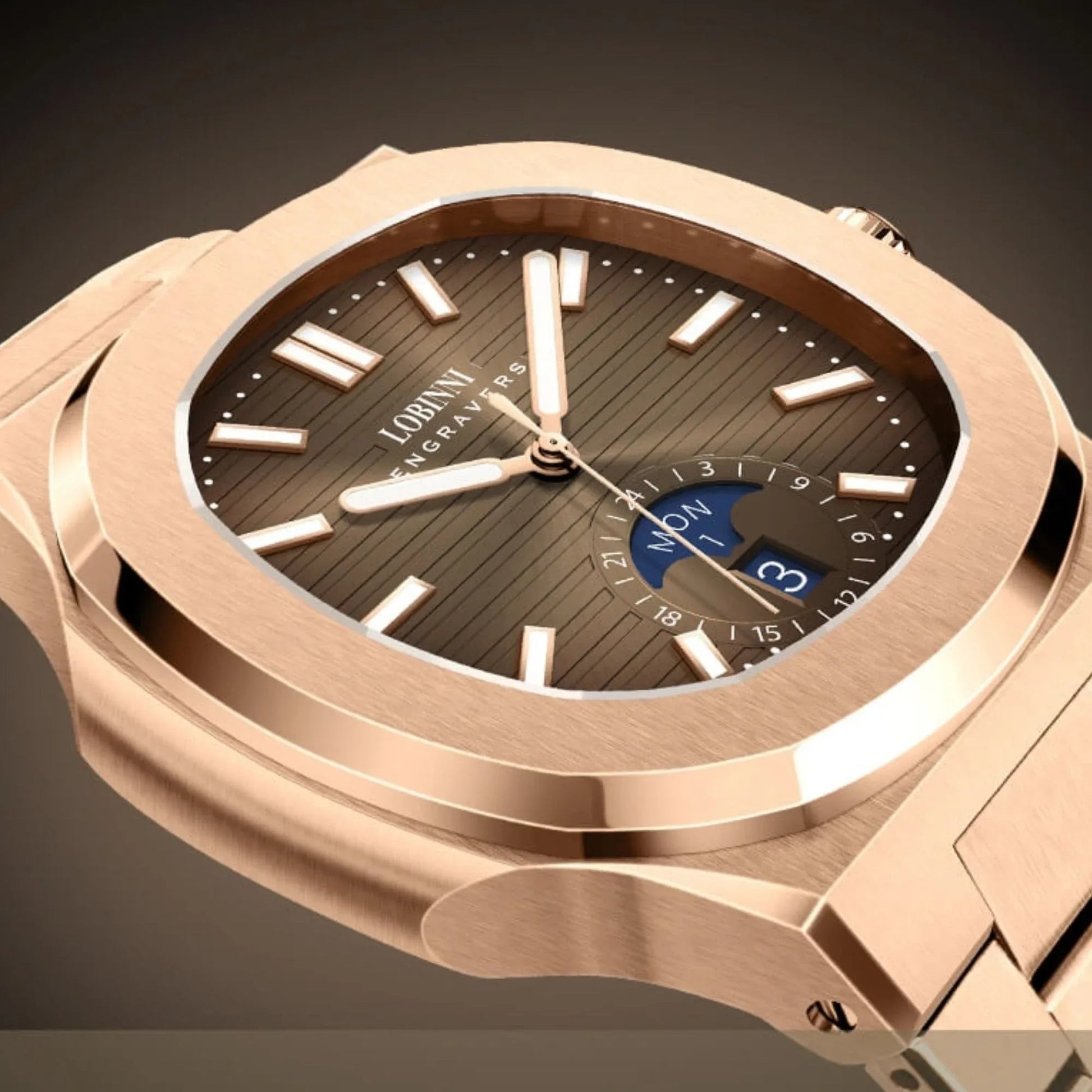 LOBINNI Stainless Steel Business Automatic Watch for Men - DREAM WATCHES