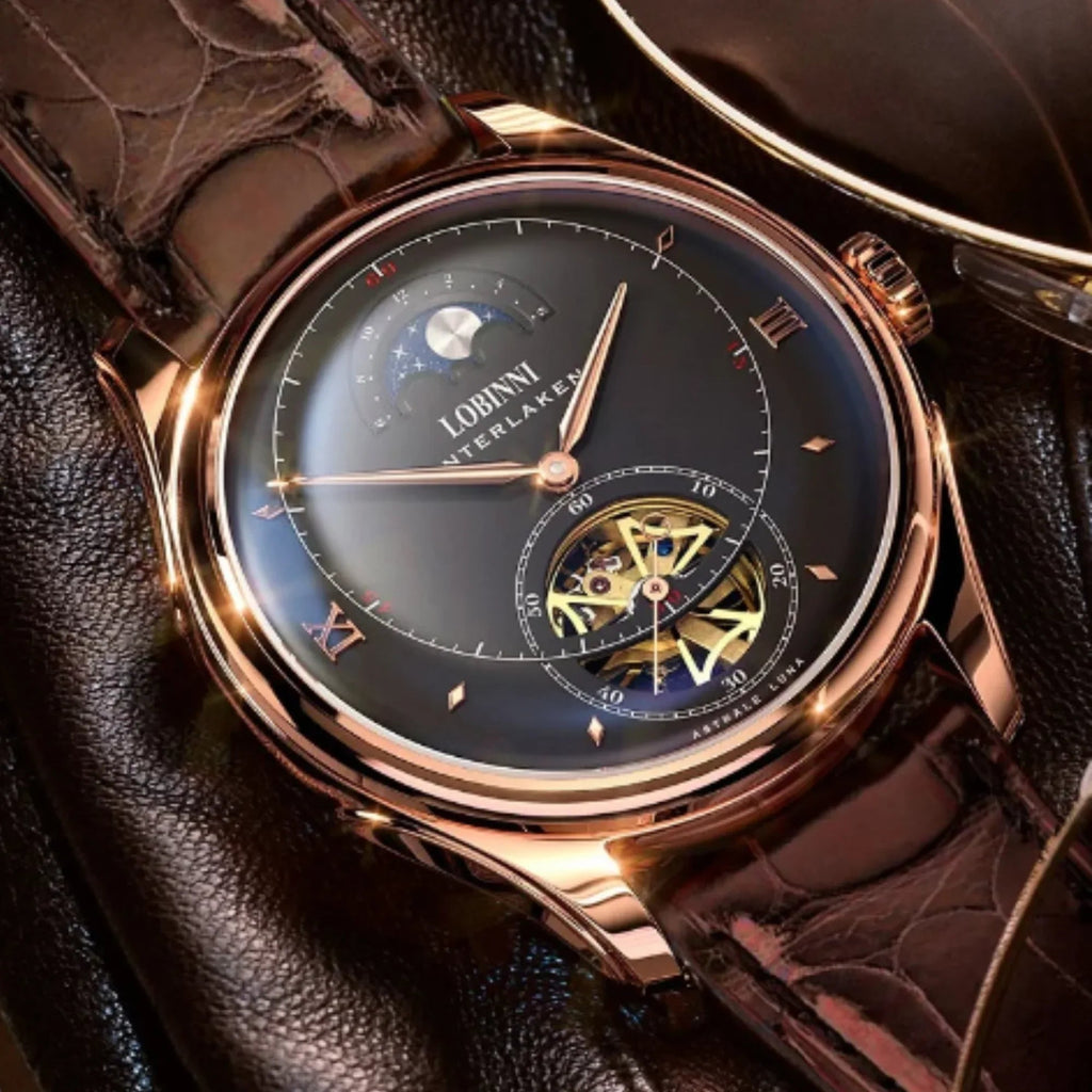LOBINNI Stainless Steel Men Watches Top Brand Luxury Automatic Mechanical Watch Sapphire Glass Waterproof Wirstwatch -13021/ 22 - DREAM WATCHES