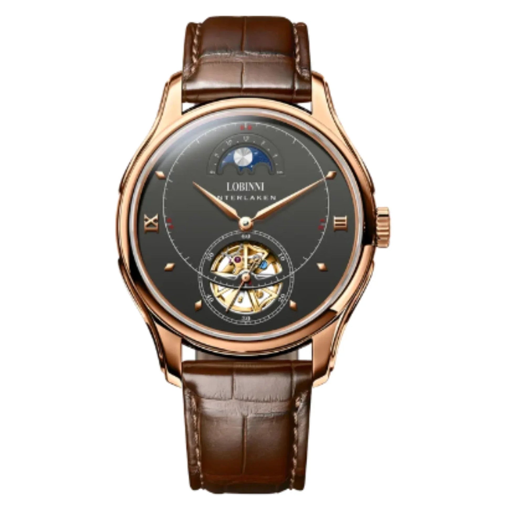 LOBINNI Stainless Steel Men Watches Top Brand Luxury Automatic Mechanical Watch Sapphire Glass Waterproof Wirstwatch -13021/ 22 - DREAM WATCHES