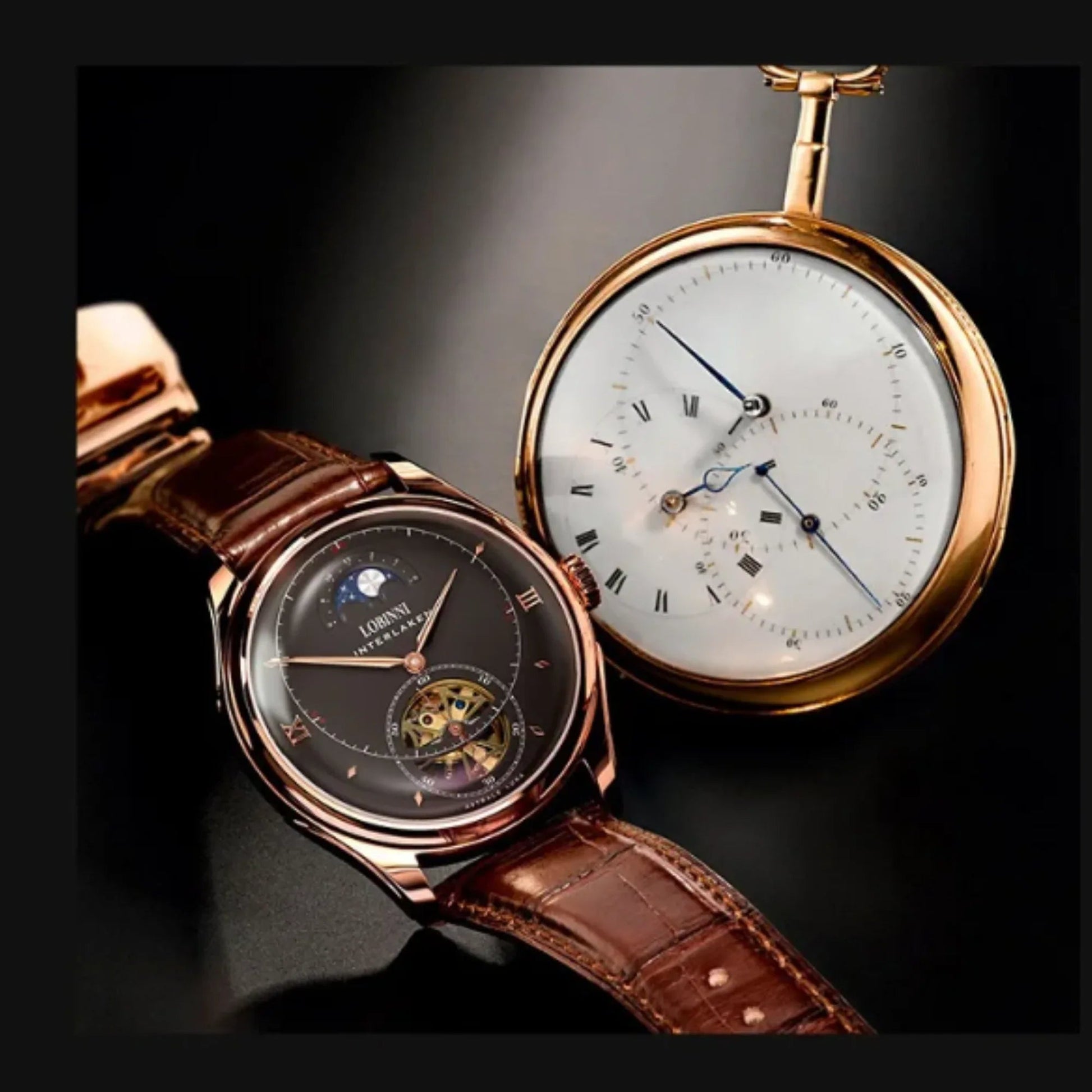 LOBINNI Stainless Steel Men Watches Top Brand Luxury Automatic Mechanical Watch Sapphire Glass Waterproof Wirstwatch -13021/ 22 - DREAM WATCHES