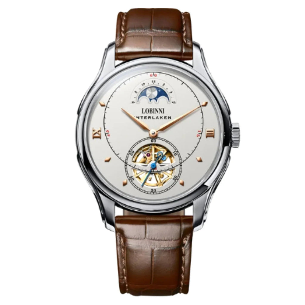 LOBINNI Stainless Steel Men Watches Top Brand Luxury Automatic Mechanical Watch Sapphire Glass Waterproof Wirstwatch - 13021/22 - DREAM WATCHES