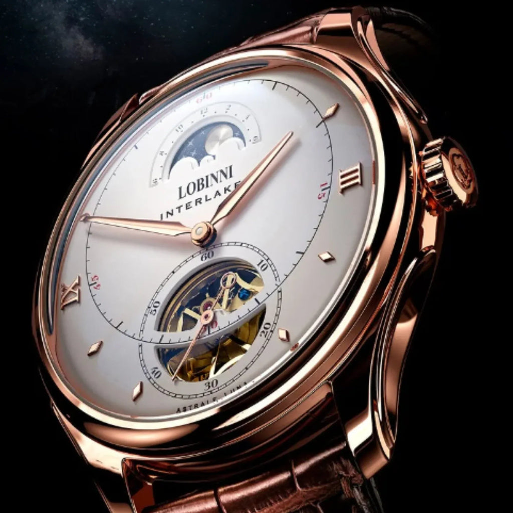 LOBINNI Stainless Steel Men Watches Top Brand Luxury Automatic Mechanical Watch Sapphire Glass Waterproof Wirstwatch - 13021/22 - DREAM WATCHES