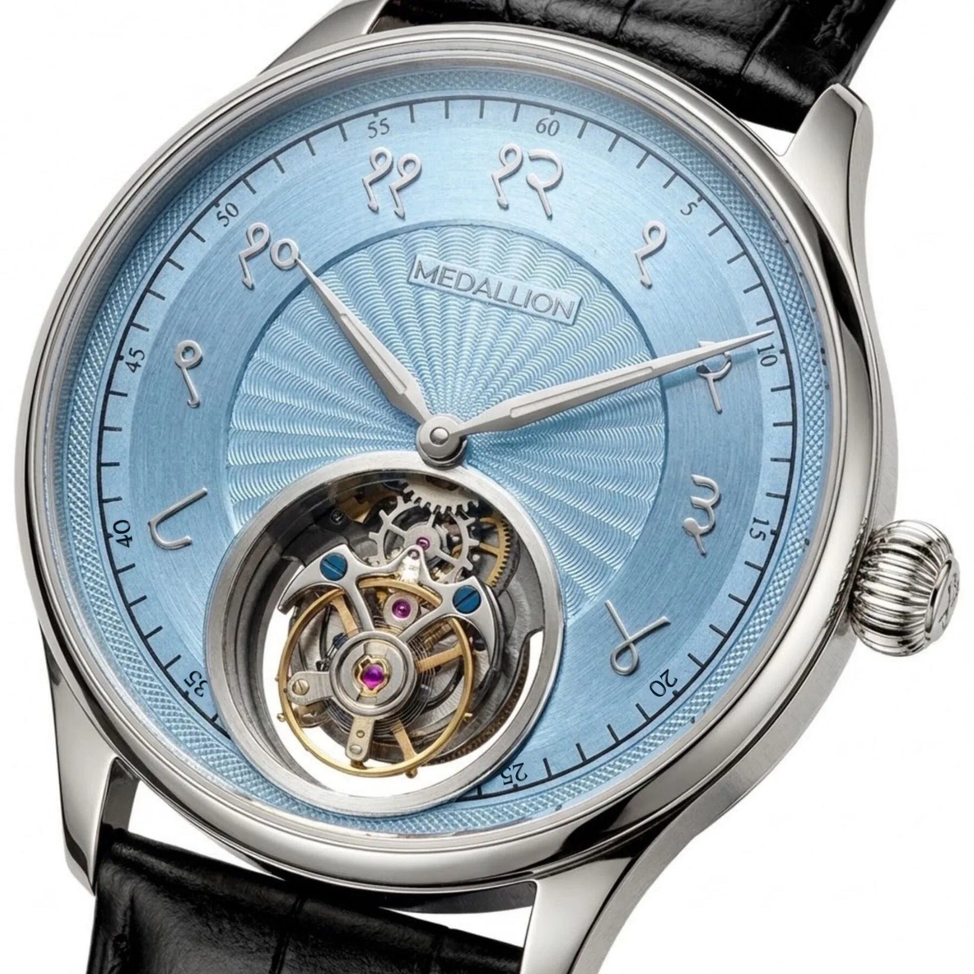 MEDALLION | The Grand Tourbillon Azure Devanagari - DREAM WATCHES