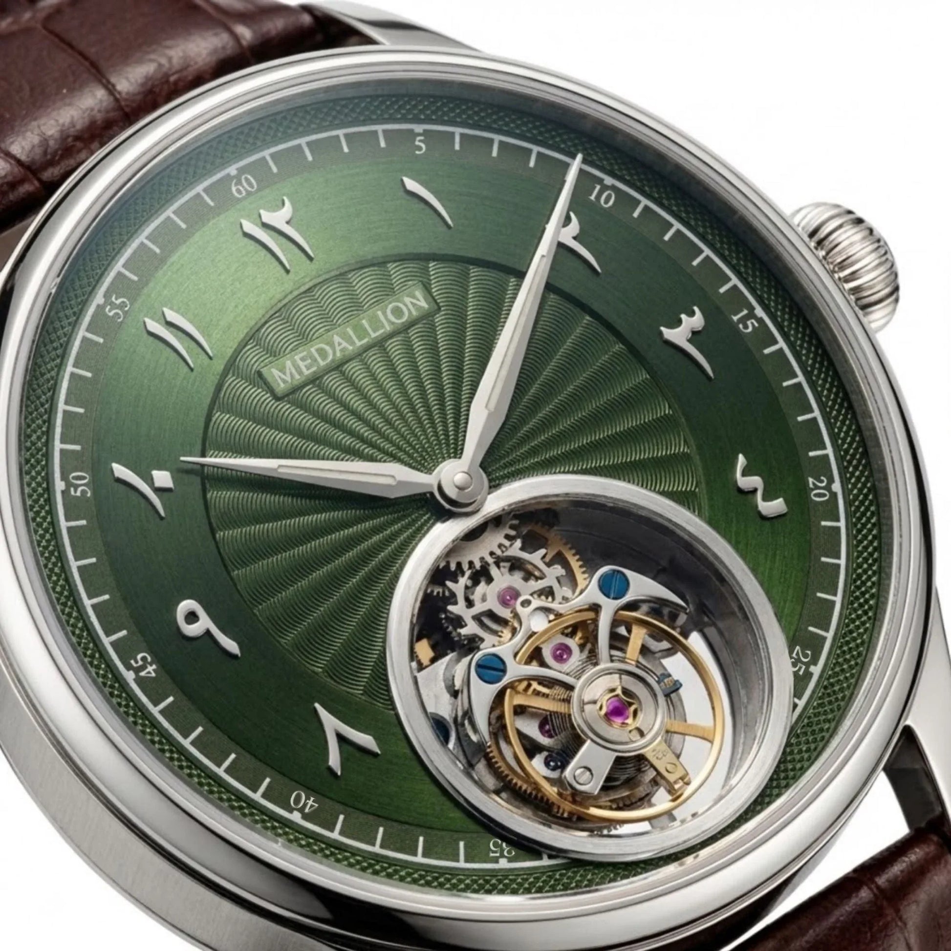 MEDALLION | The Grand Tourbillon Emerald Arabic - DREAM WATCHES