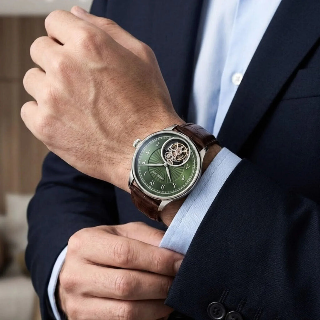 MEDALLION | The Grand Tourbillon Emerald Arabic - DREAM WATCHES